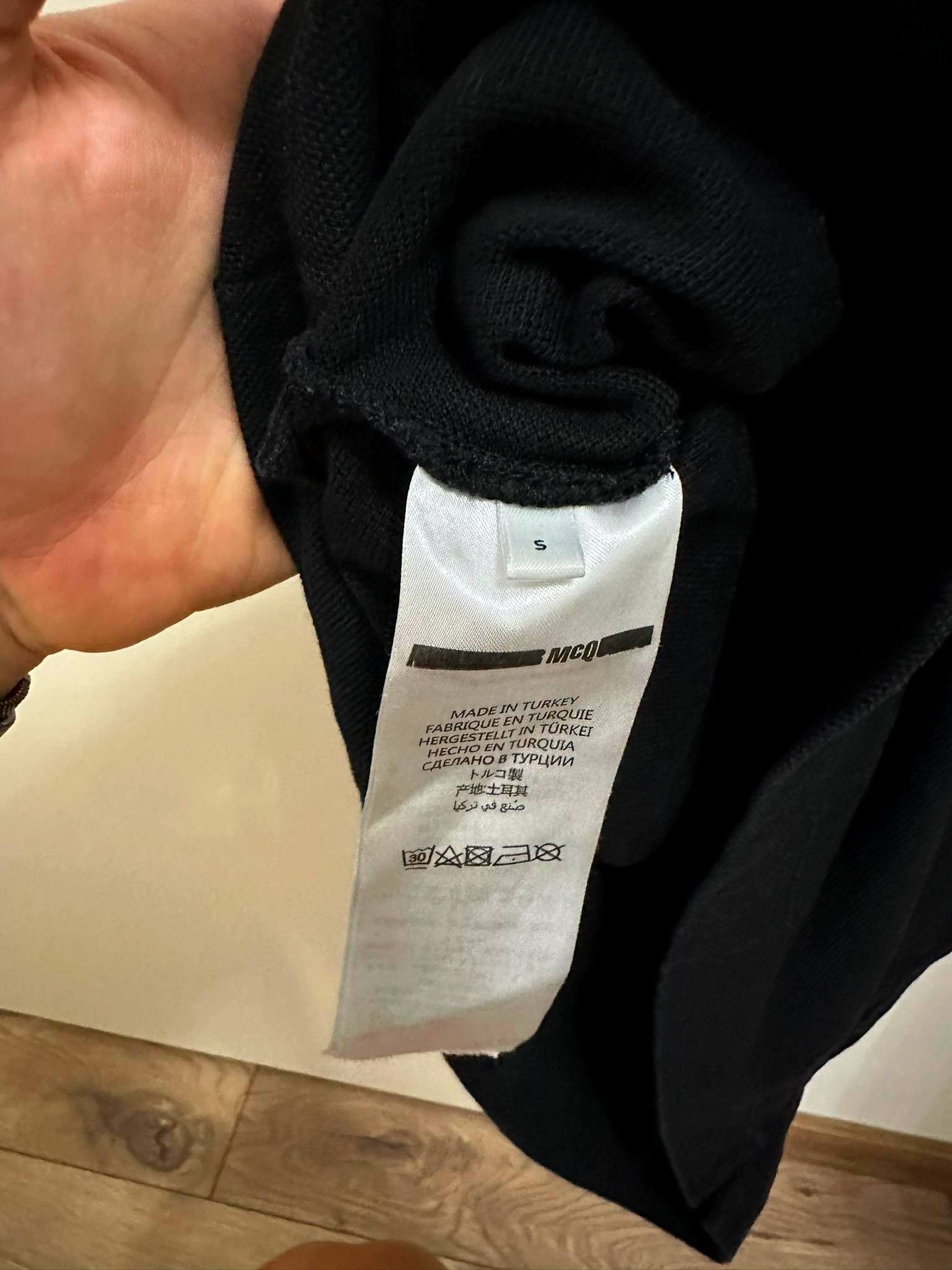 Alexander McQueen Alexander McQueen MCQ Logo Black Polo Shirt S Size US S / EU 44-46 / 1 - 2 Thumbnail