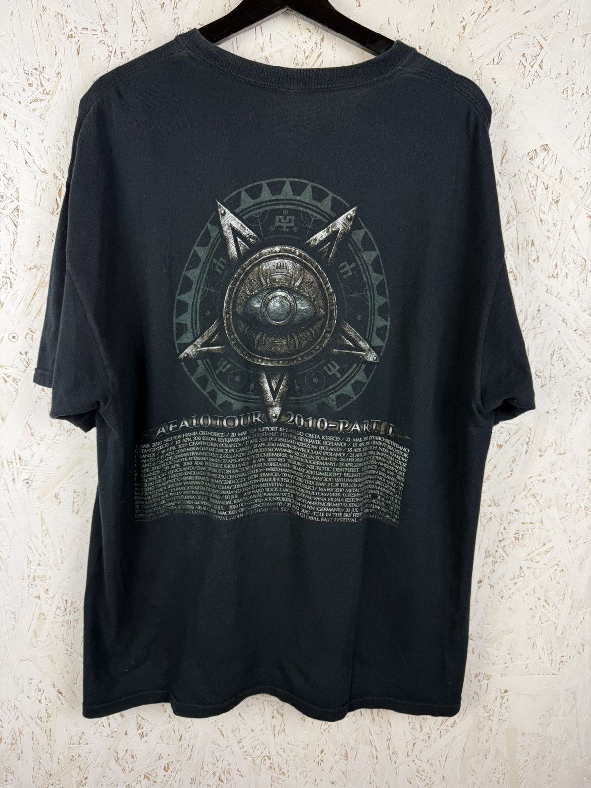 Band Tees Rotting Christ Aealo Tour 2010 Part I Black Metal T-Shirt M Size US XL / EU 56 / 4 - 4 Thumbnail