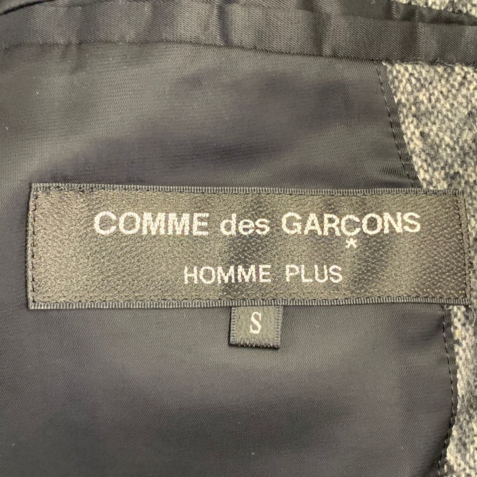 Comme des Garcons Homme Plus COMME des GARCONS HOMME PLUS Size XS Notch Lapel Sport Coat Size 36R - 7 Thumbnail
