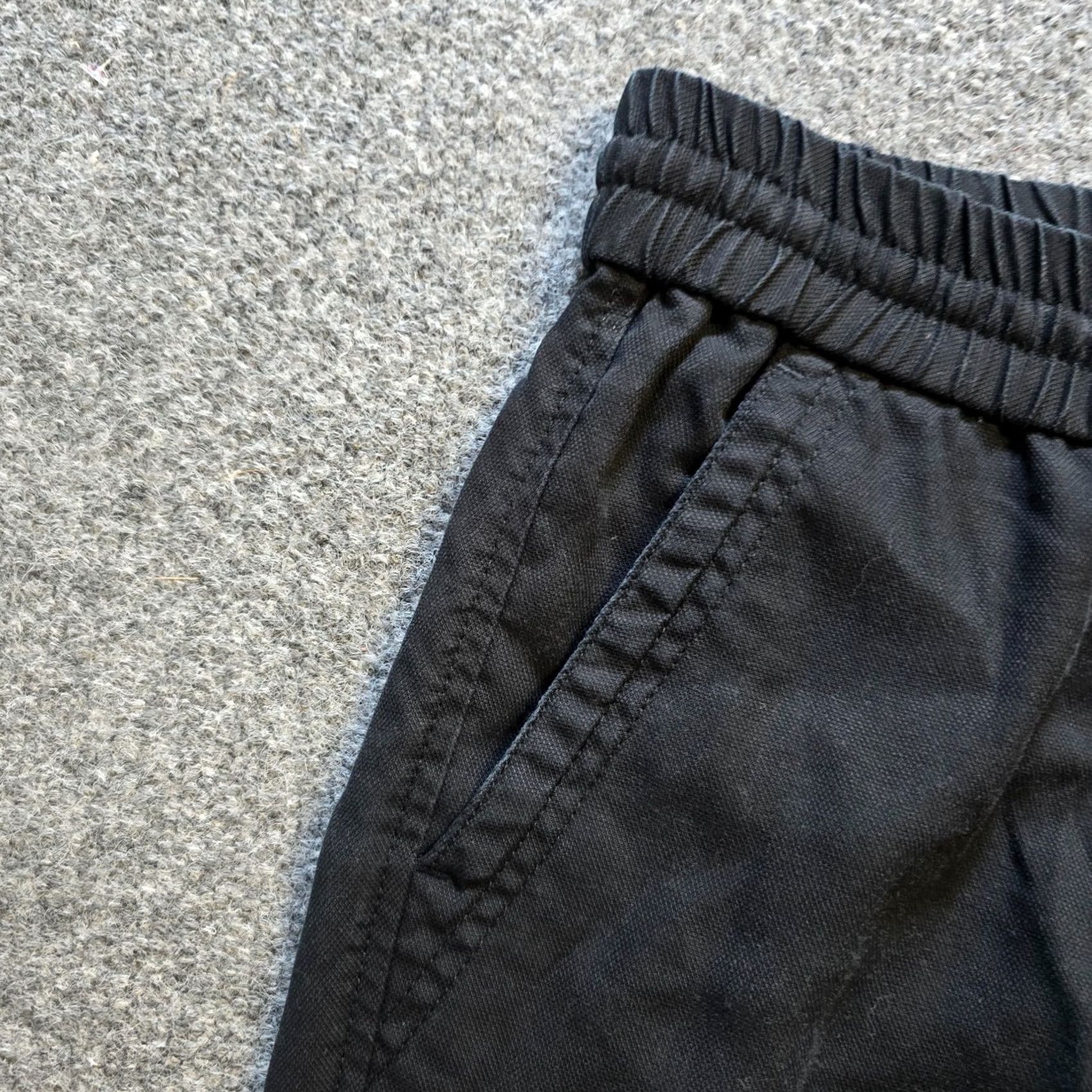 Talbots Talbots Pants Womens 10P Black Tencel Cropped Capri Elastic Waist Casual Denim? Size 32" / US 10 / IT 46 - 3 Thumbnail