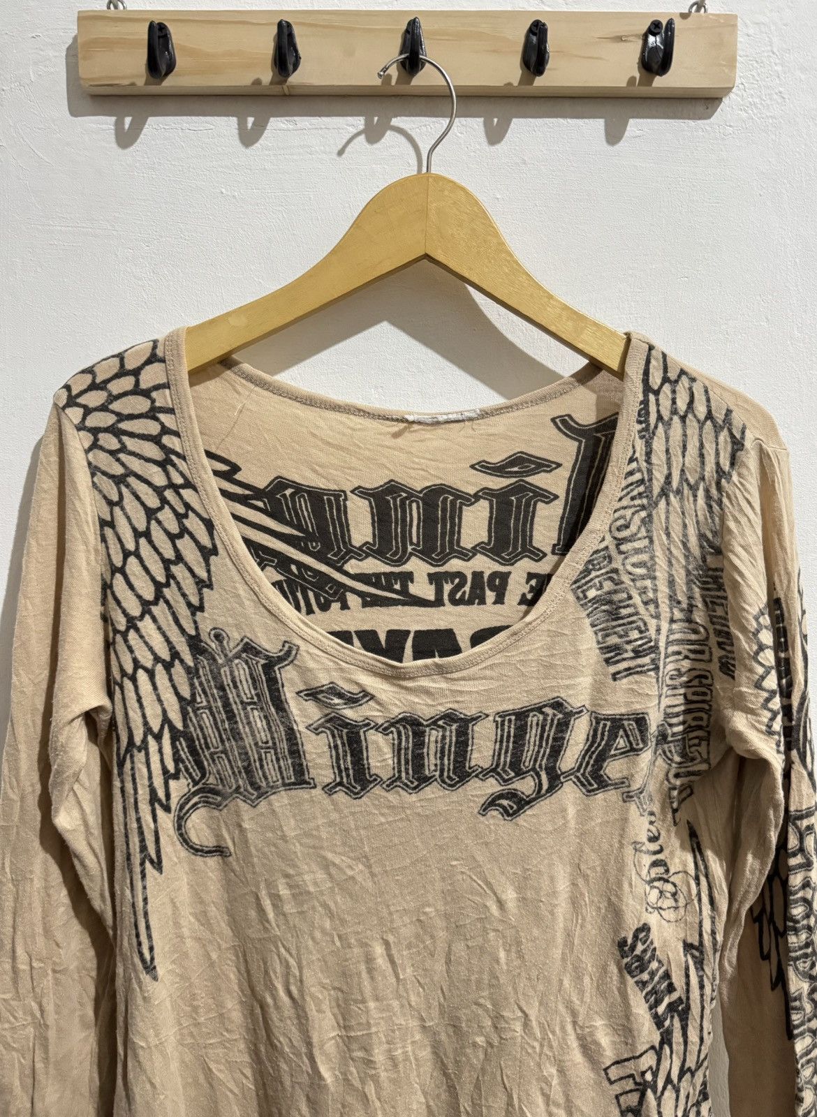 Hysteric Glamour × If Six Was Nine × Le Grande Bleu (L.G.B.) 2000s unbalance ifsixwasnine lgb style long sleeve Size US M / EU 48-50 / 2 - 5 Thumbnail