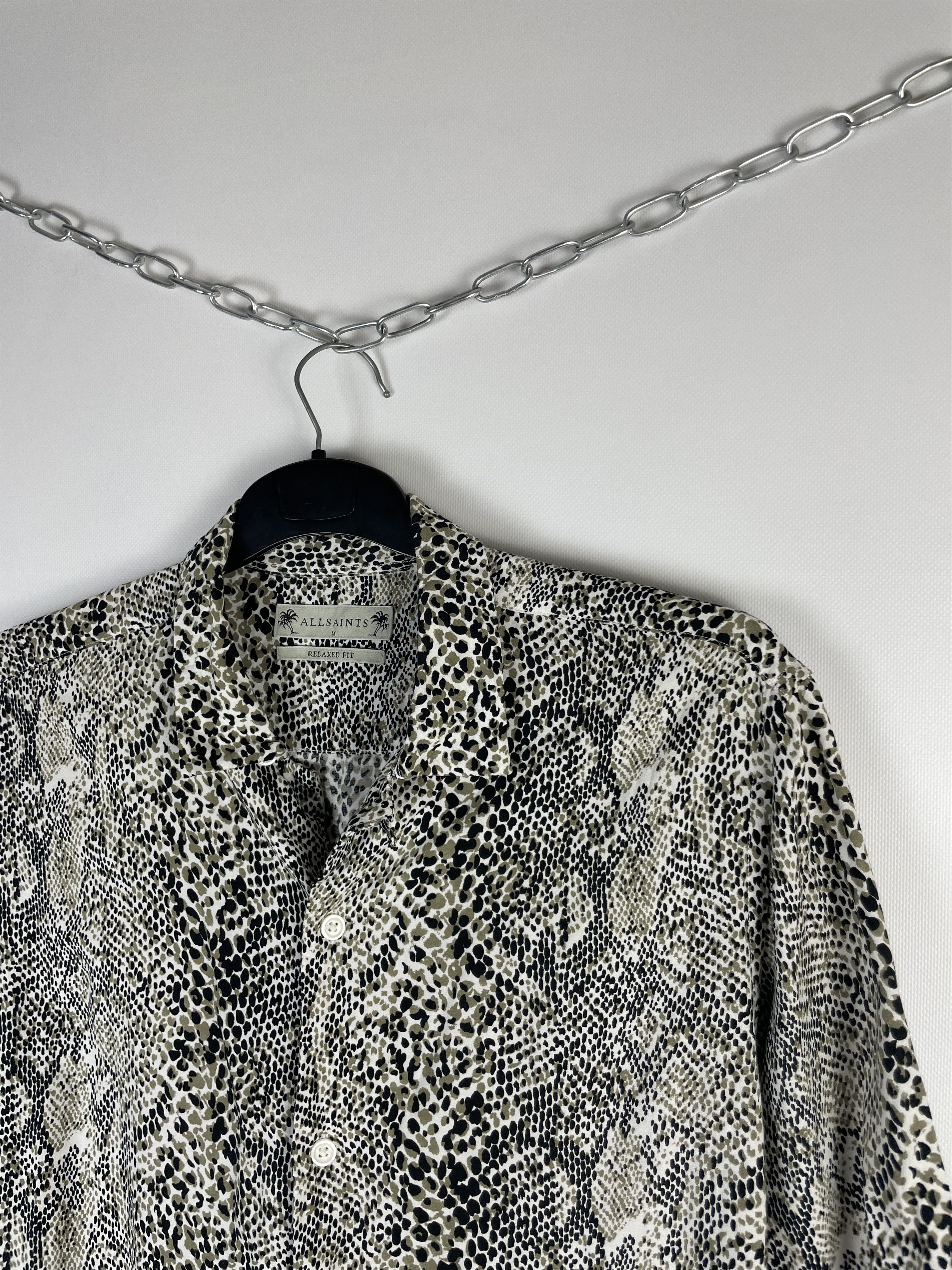 Allsaints Vintage Y2K Allsaints Hawaiian Shirt Size US M / EU 48-50 / 2 - 4 Thumbnail