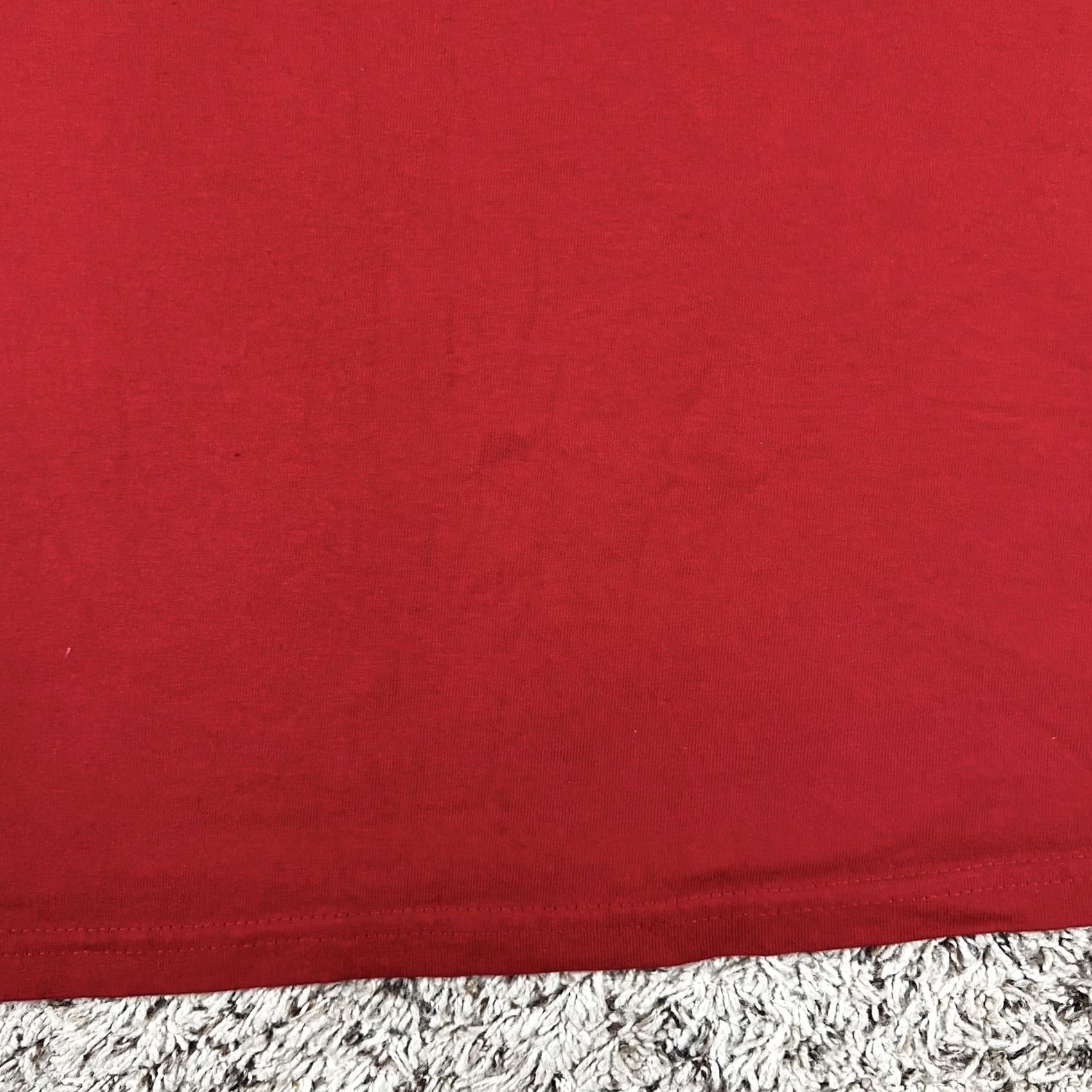 Adidas Adidas T-Shirt XL Red Spellout Logo Graphic Crew Neck Short Sleeve Cotton Men Sportswear Casual Size US XL / EU 56 / 4 - 6 Thumbnail