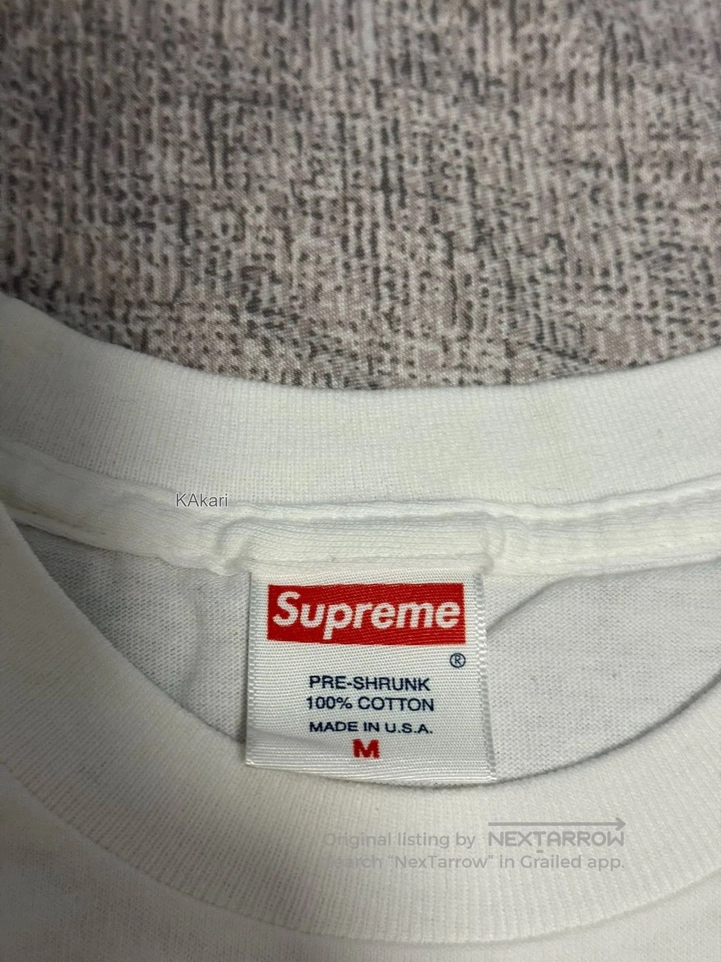 Supreme White Graphic Print Short Sleeve T. Size US M / EU 48-50 / 2 - 3 Thumbnail