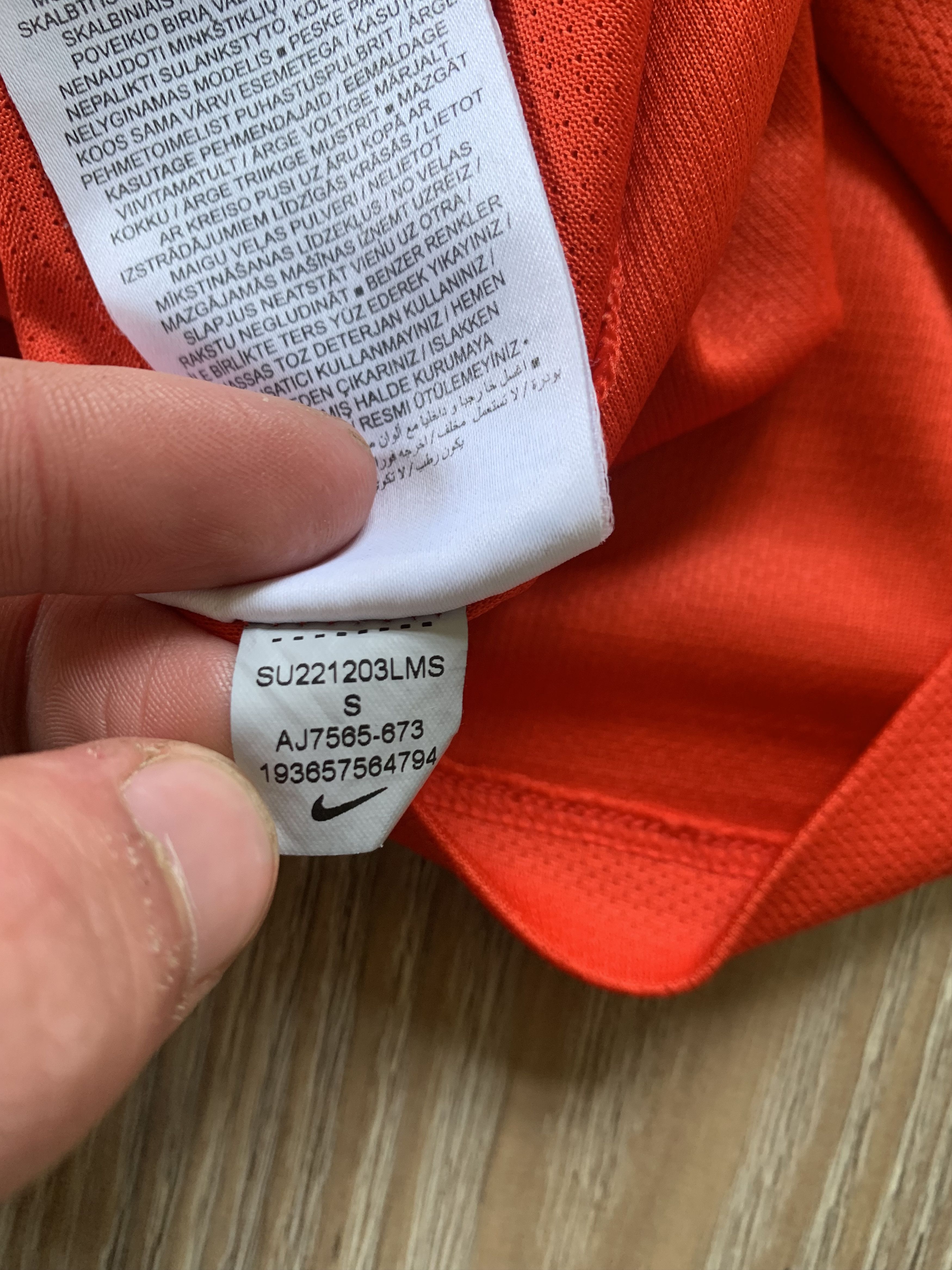 Nike Nike Dri Fit Training T Shirt Size US S / EU 44-46 / 1 - 9 Thumbnail