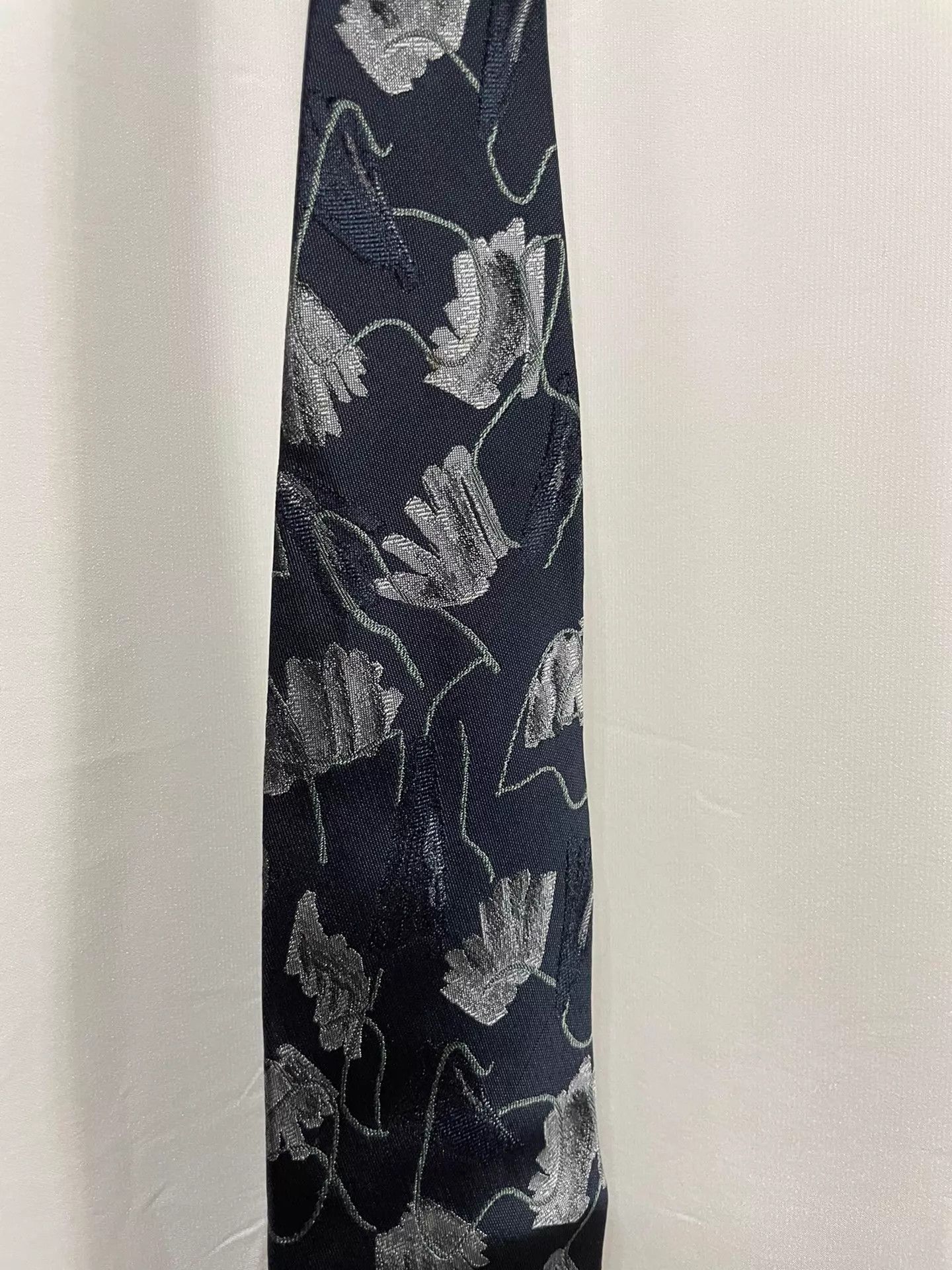 Issey Miyake Issey Miyake Vintage Fun Abstract Pattern Silk Tie Size ONE SIZE - 3 Thumbnail