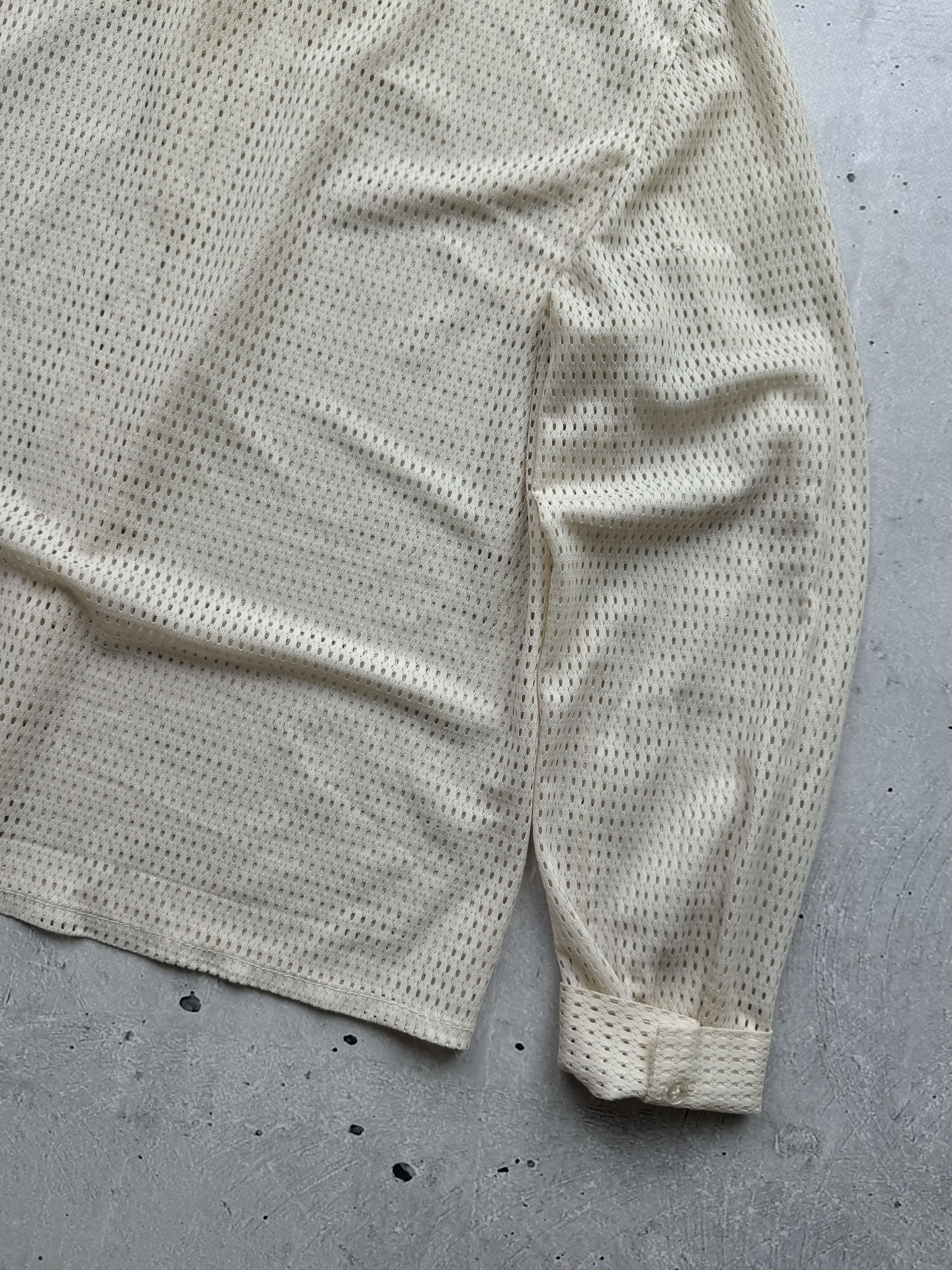 Helmut Lang Helmut Lang Vintage Mesh Shirt Size M / US 6-8 / IT 42-44 - 9 Thumbnail