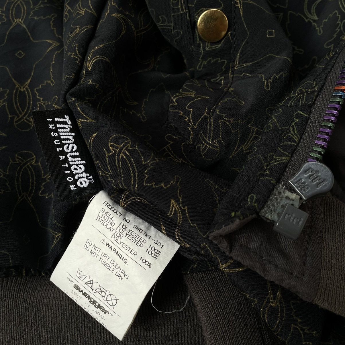 Swagger Swagger goldwin windstopper casual bomber jacket Size US L / EU 52-54 / 3 - 7 Thumbnail