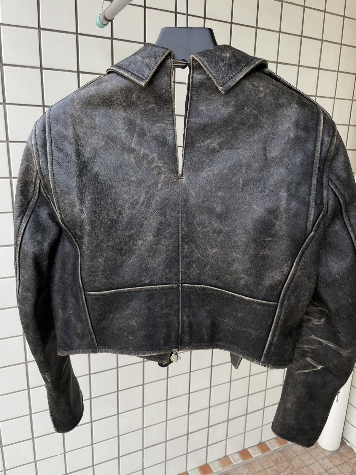 Marni Marni runway biker leather jacket Size S / US 4 / IT 40 - 8 Thumbnail