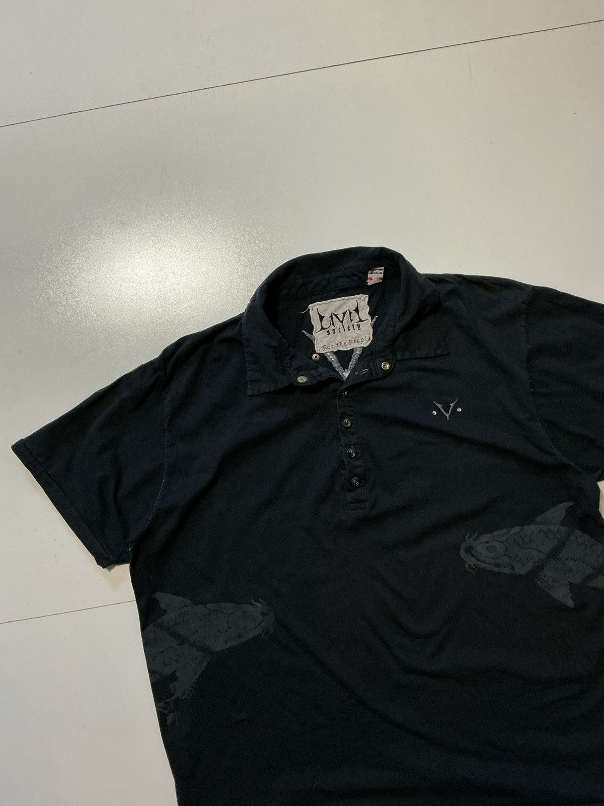 Civil Society Y2K Civil Society For The People Koi Cyber Grunge Polo Shirt Size US XL / EU 56 / 4 - 3 Thumbnail