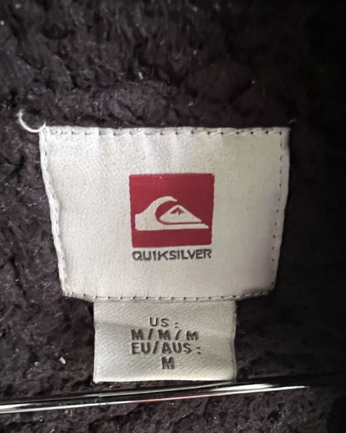 Quiksilver 🔥Quiksilver Camo Deep Pile Sherpa Zipper Hoodie Size US M / EU 48-50 / 2 - 12 Thumbnail