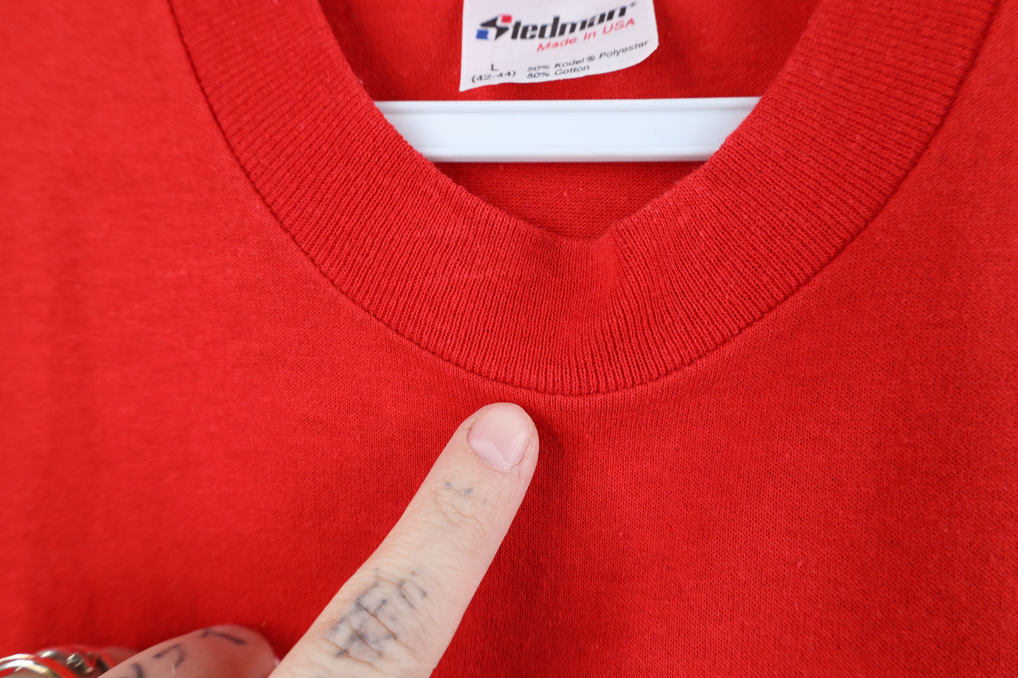 Vintage Vintage 70s 80s Streetwear Val Short Sleeve T-Shirt USA Size L / US 10 / IT 46 - 8 Thumbnail