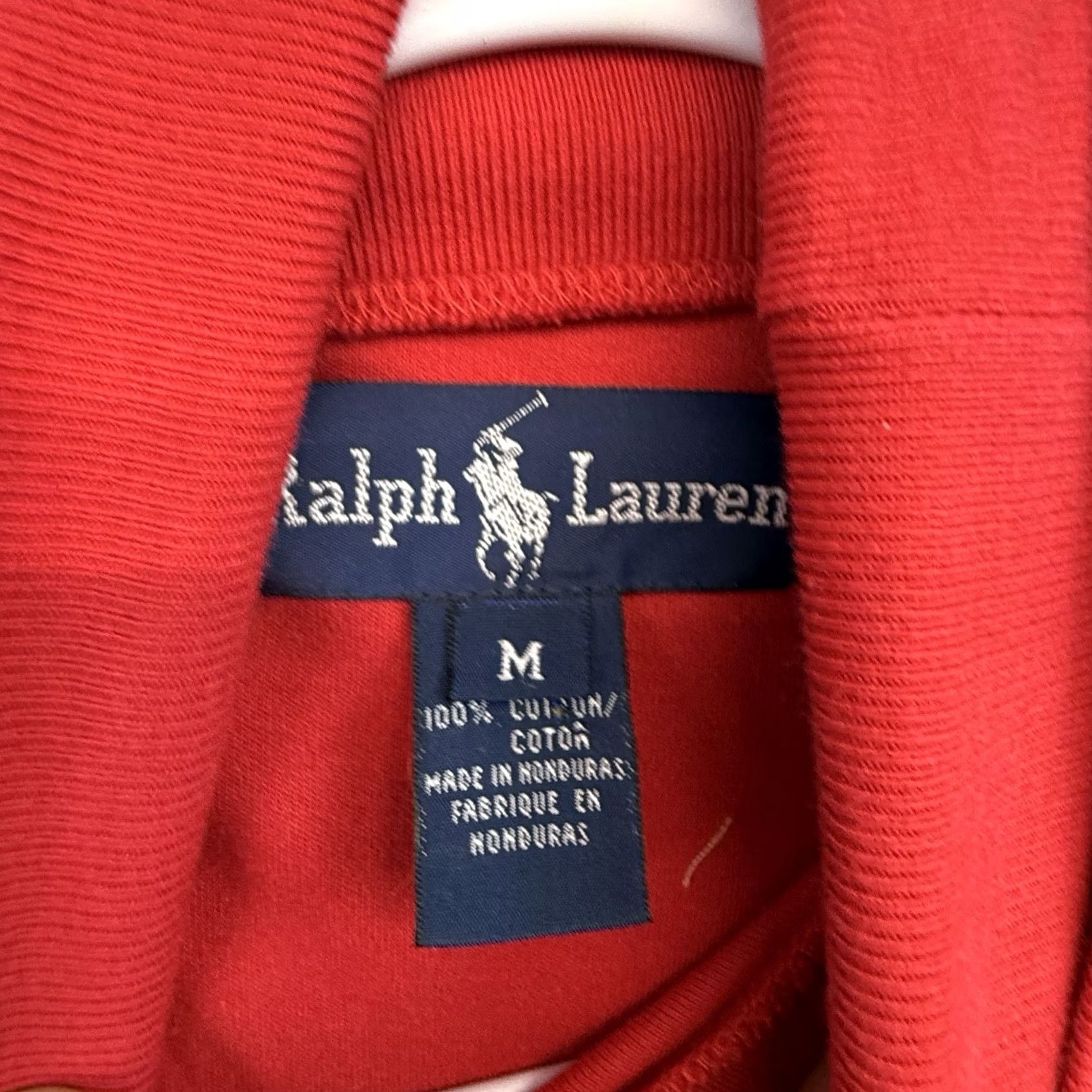 Ralph Lauren Ralph Lauren Shirt Womens Red Turtleneck Long Sleeve Cotton Top 90s M Size M / US 6-8 / IT 42-44 - 4 Thumbnail