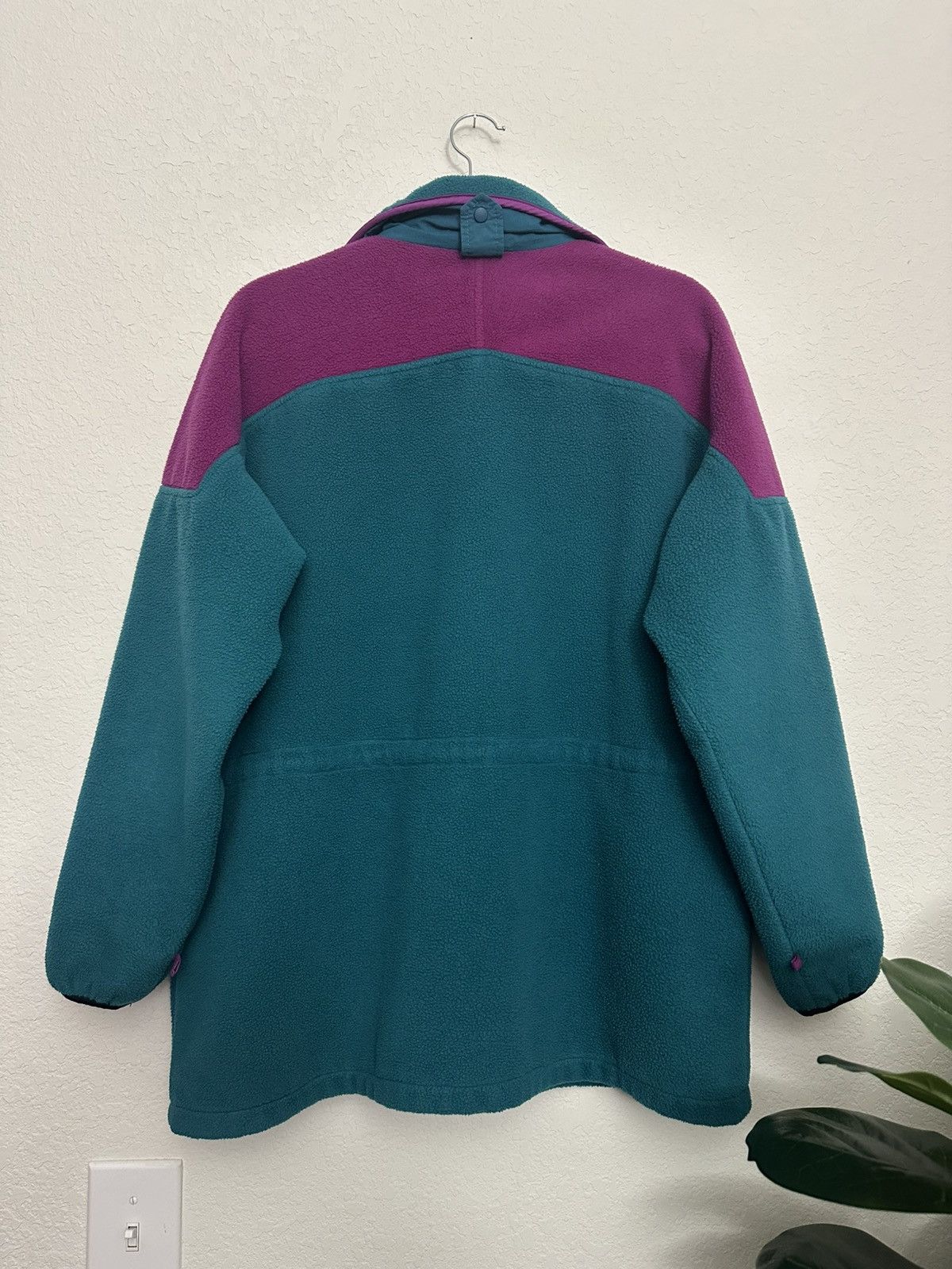 Columbia × Vintage Vintage 90s Columbia Women's Large Fleece Jacket Made In USA Size L / US 10 / IT 46 - 8 Thumbnail