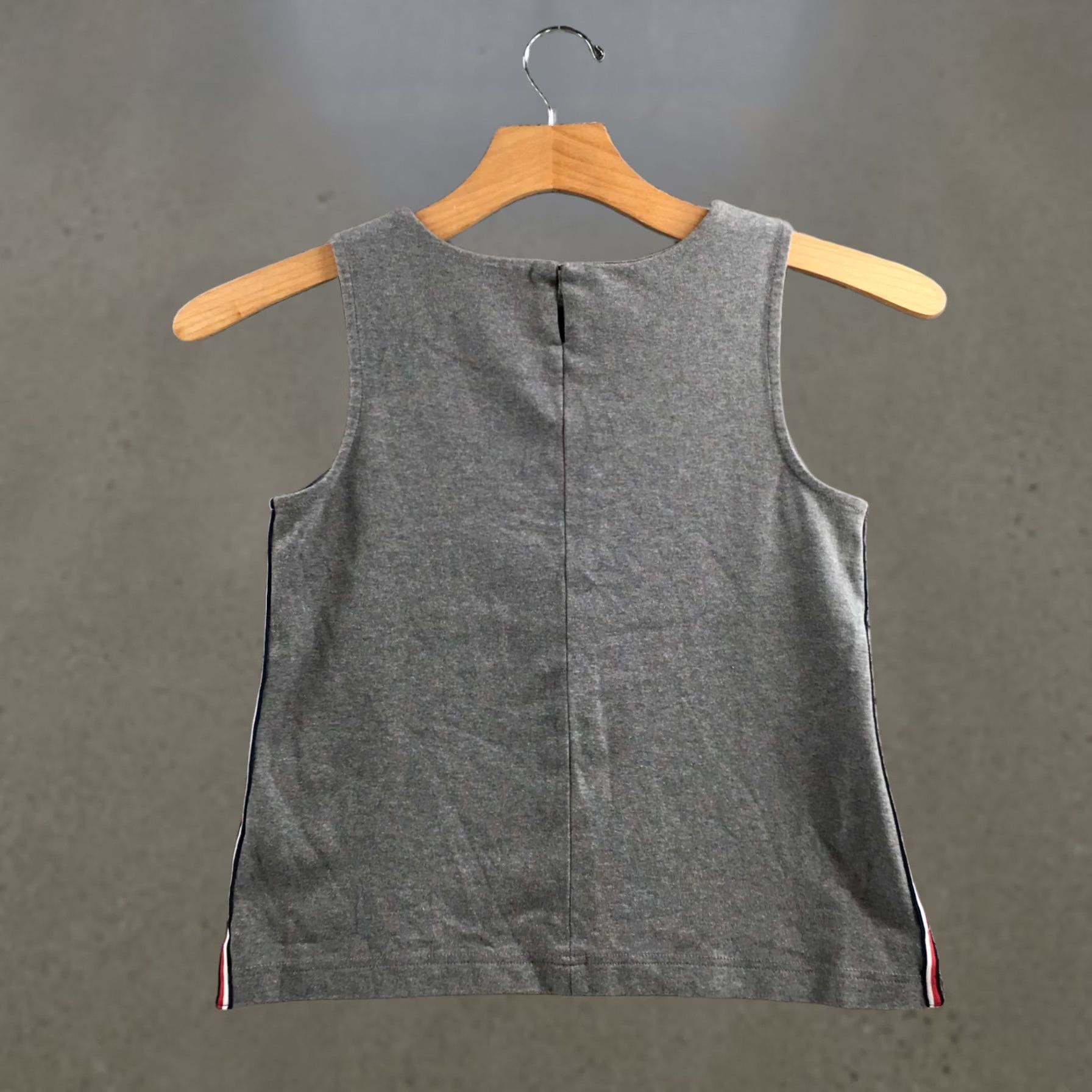 Banana Republic Banana Republic Womens XS Gray Cotton Blend Sleeveless Scoop Neck Tank Top Size XS / US 0-2 / IT 36-38 - 1 Thumbnail