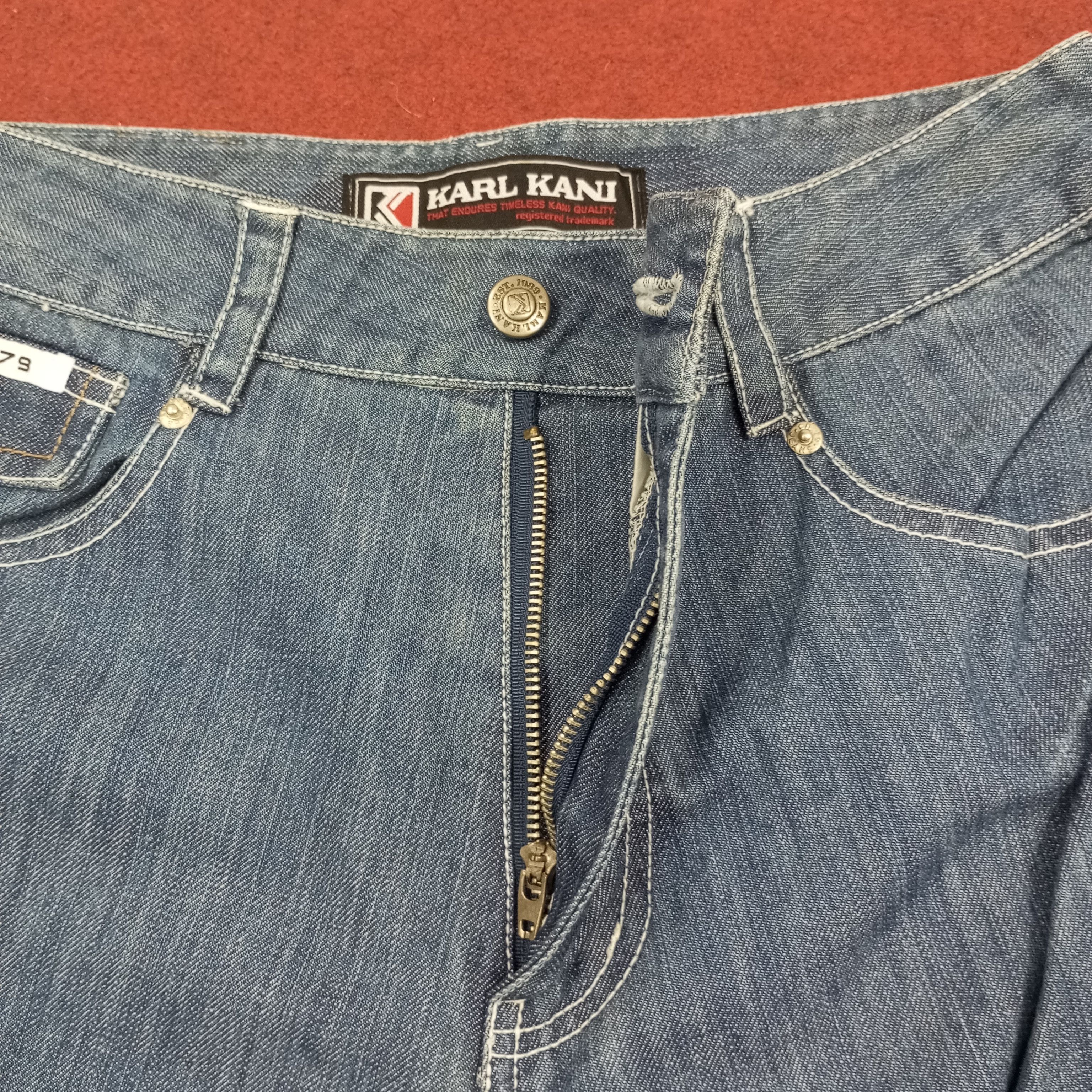 Karl Kani Karl Kani Cargo Style Streetwear Jeans Size US 27 - 12 Thumbnail