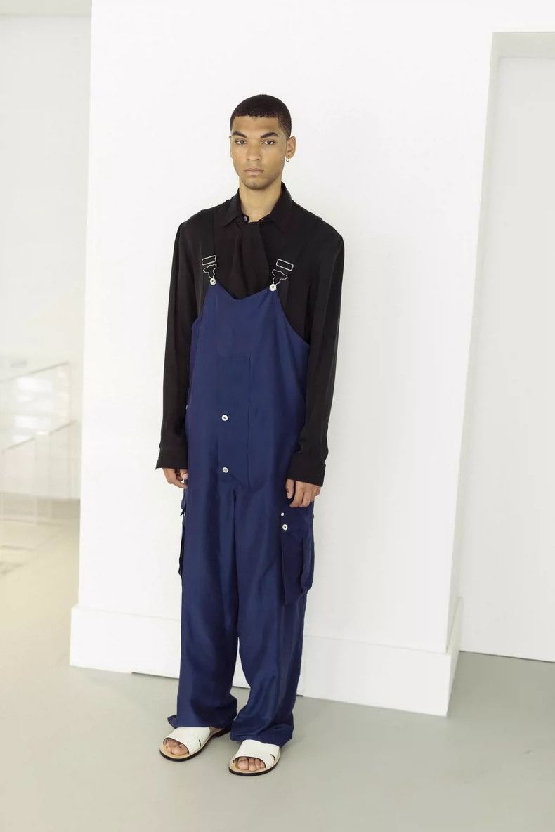 Loewe Loewe Spring/Summer 20 Show Silk Pants Size US 28 / EU 44 - 2 Thumbnail
