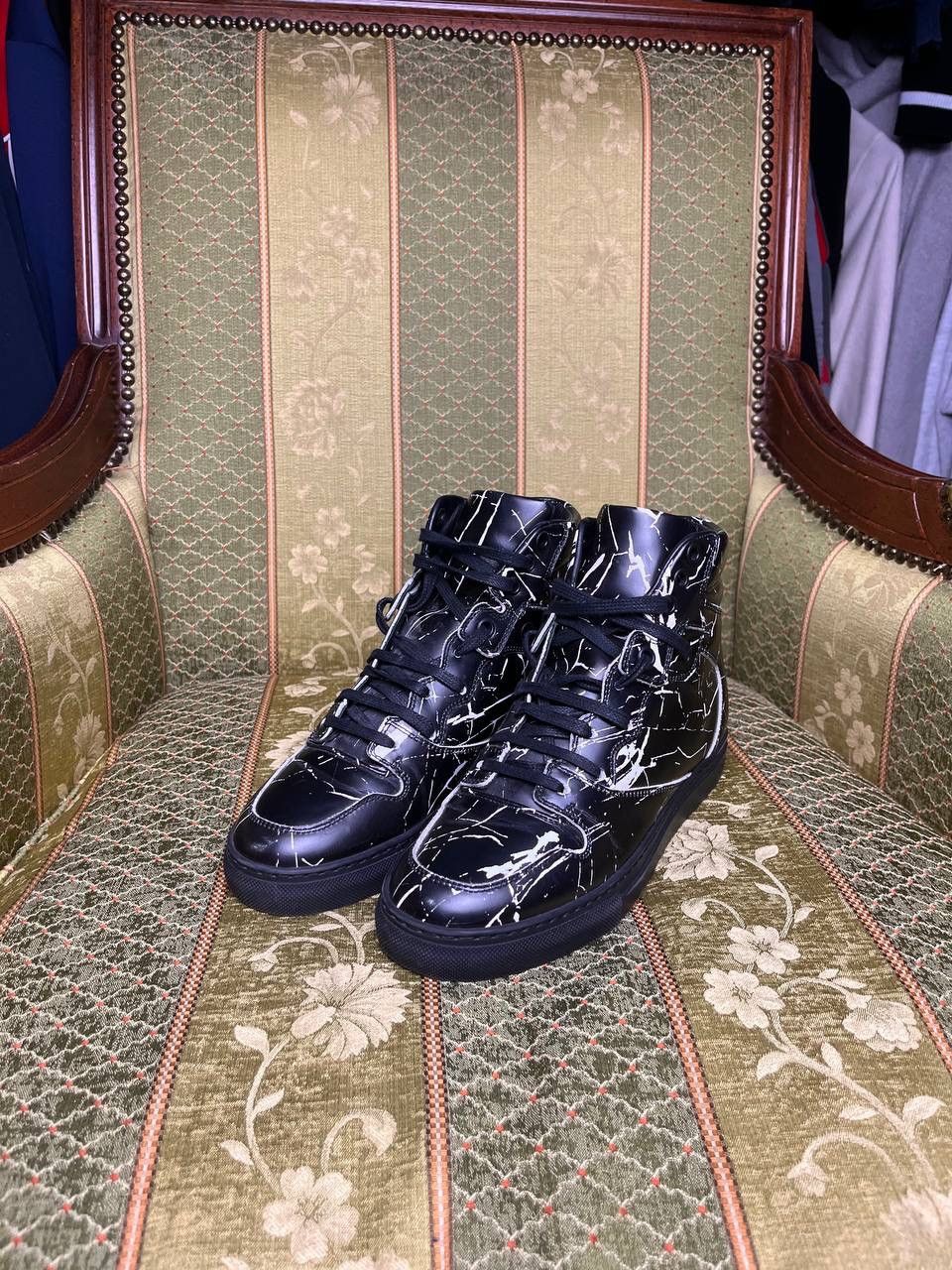 Balenciaga Vintage Balenciaga Arena High Top Leather Sneakers EUR 36 Size US 6 / IT 36 - 4 Thumbnail