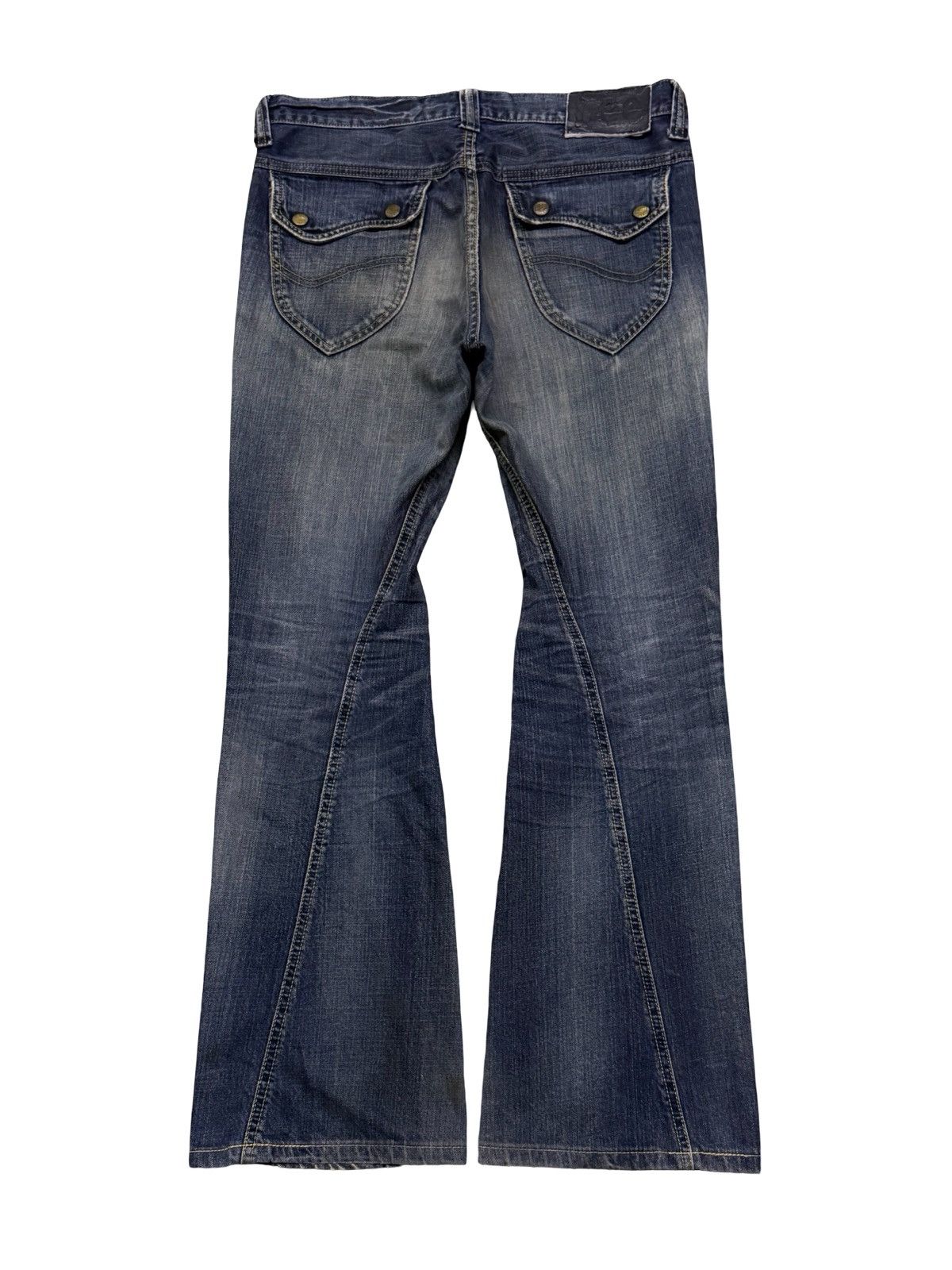 Lee Vintage Lee Riders Japan Bootcut Flare Denim Y2K | W32 Size US 32 / EU 48 - 3 Thumbnail