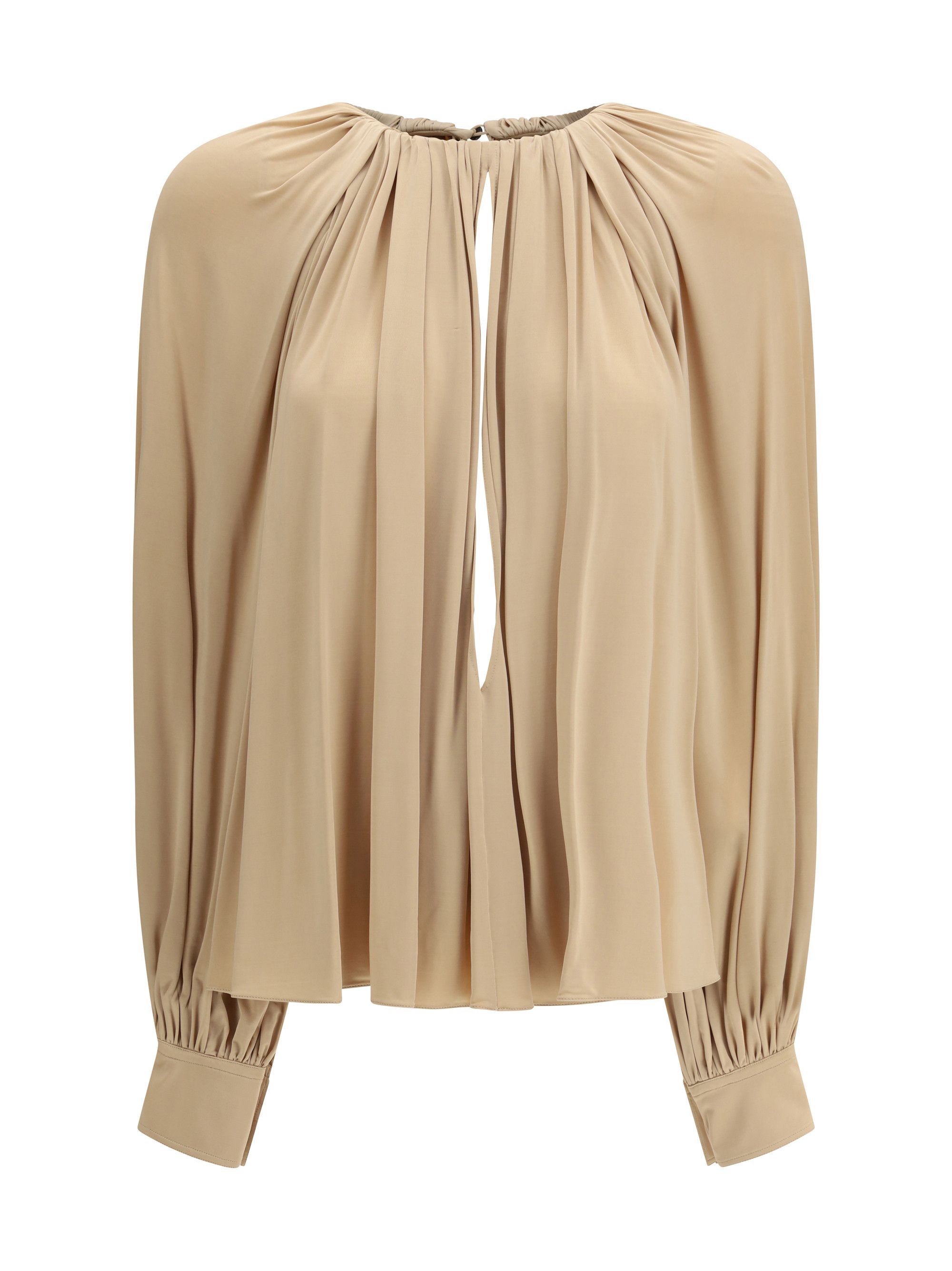 Salvatore Ferragamo Open-back Blouse Size M / US 6-8 / IT 42-44 - 1 Thumbnail