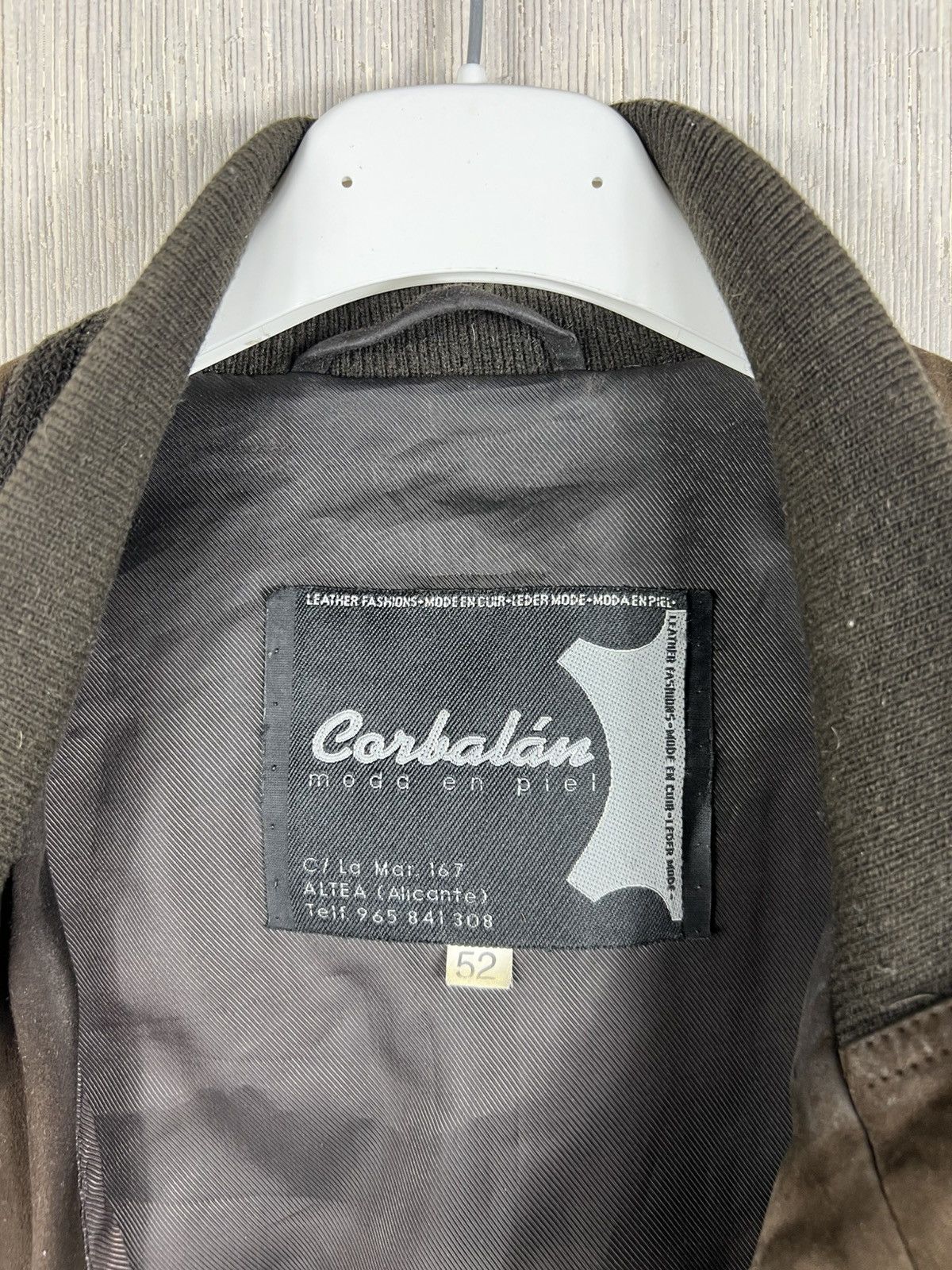 Vintage Vintage 90s Corbalan suede leather bomber aviator jacket Size US L / EU 52-54 / 3 - 23 Thumbnail