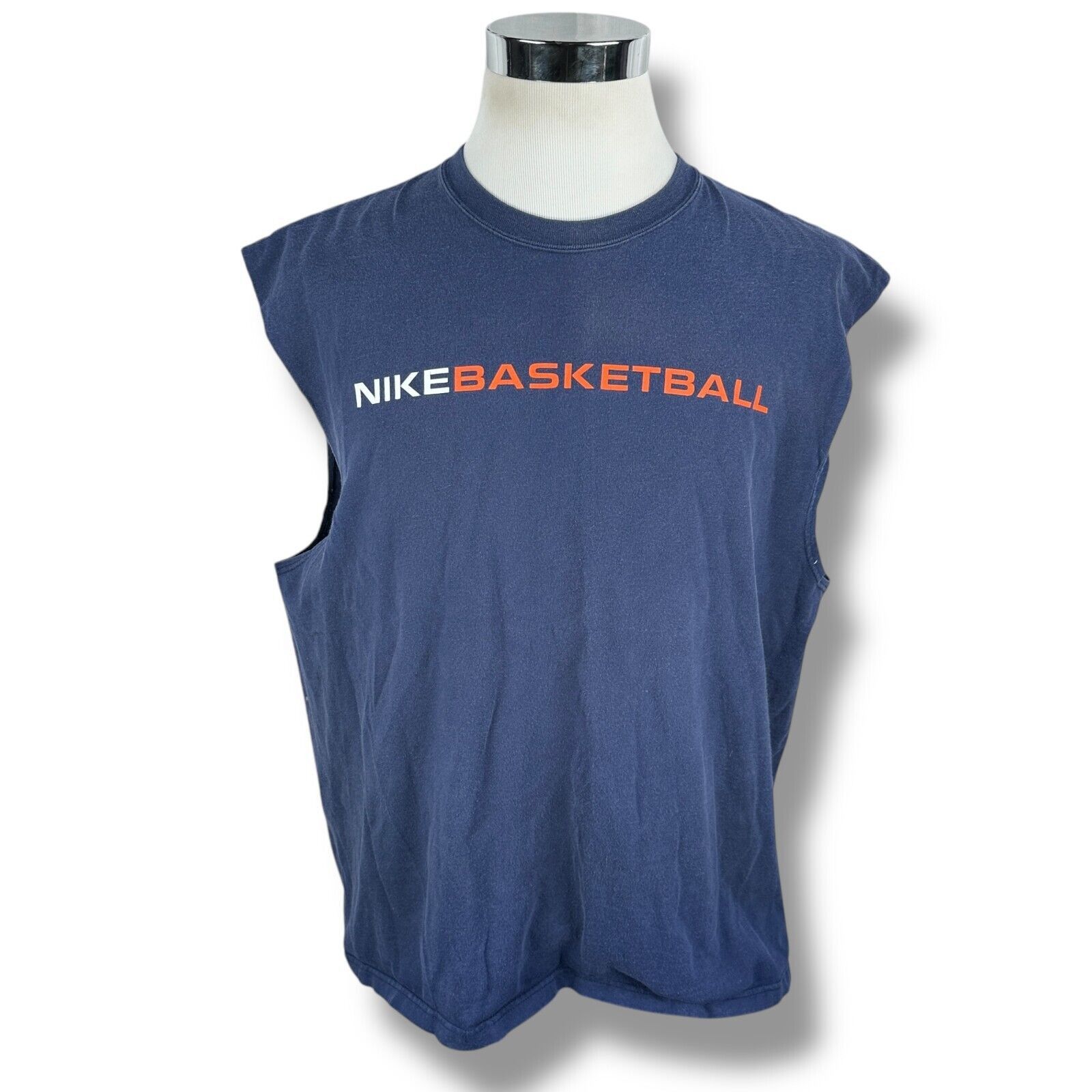 Nike Vintage Nike Basketball Tank Top Men’s XL Blue 90s USA Size US XL / EU 56 / 4 - 1 Thumbnail