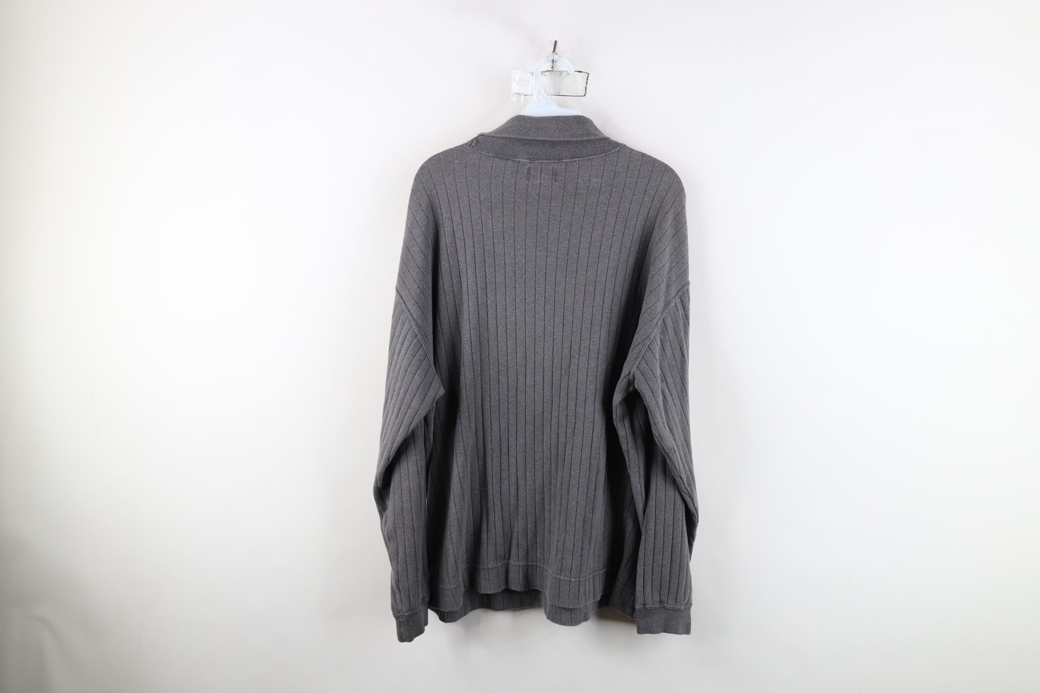 Vintage Vintage 90s Streetwear Heavyweight Ribbed Turtleneck Sweater Size US L / EU 52-54 / 3 - 10 Thumbnail