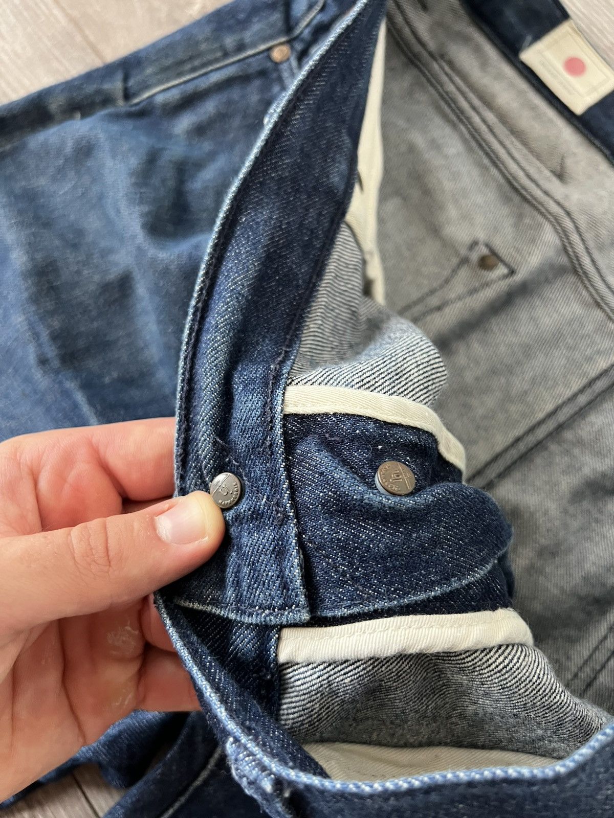 Han Kjobenhavn Han Kjobenhavn Japan Denim Salvage Premium Jeans Size US 36 / EU 52 - 13 Thumbnail