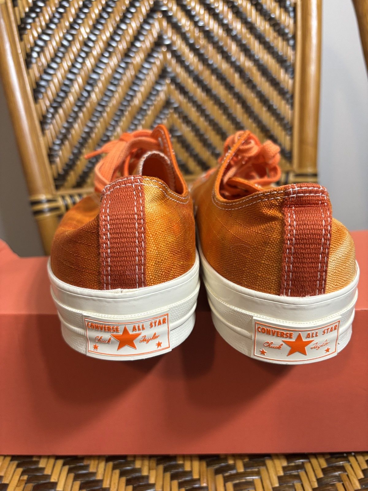 Converse Converse Chuck 70 Twisted Sneakers Venetian Rust Low Top 11M Size US 11 / EU 44 - 4 Thumbnail