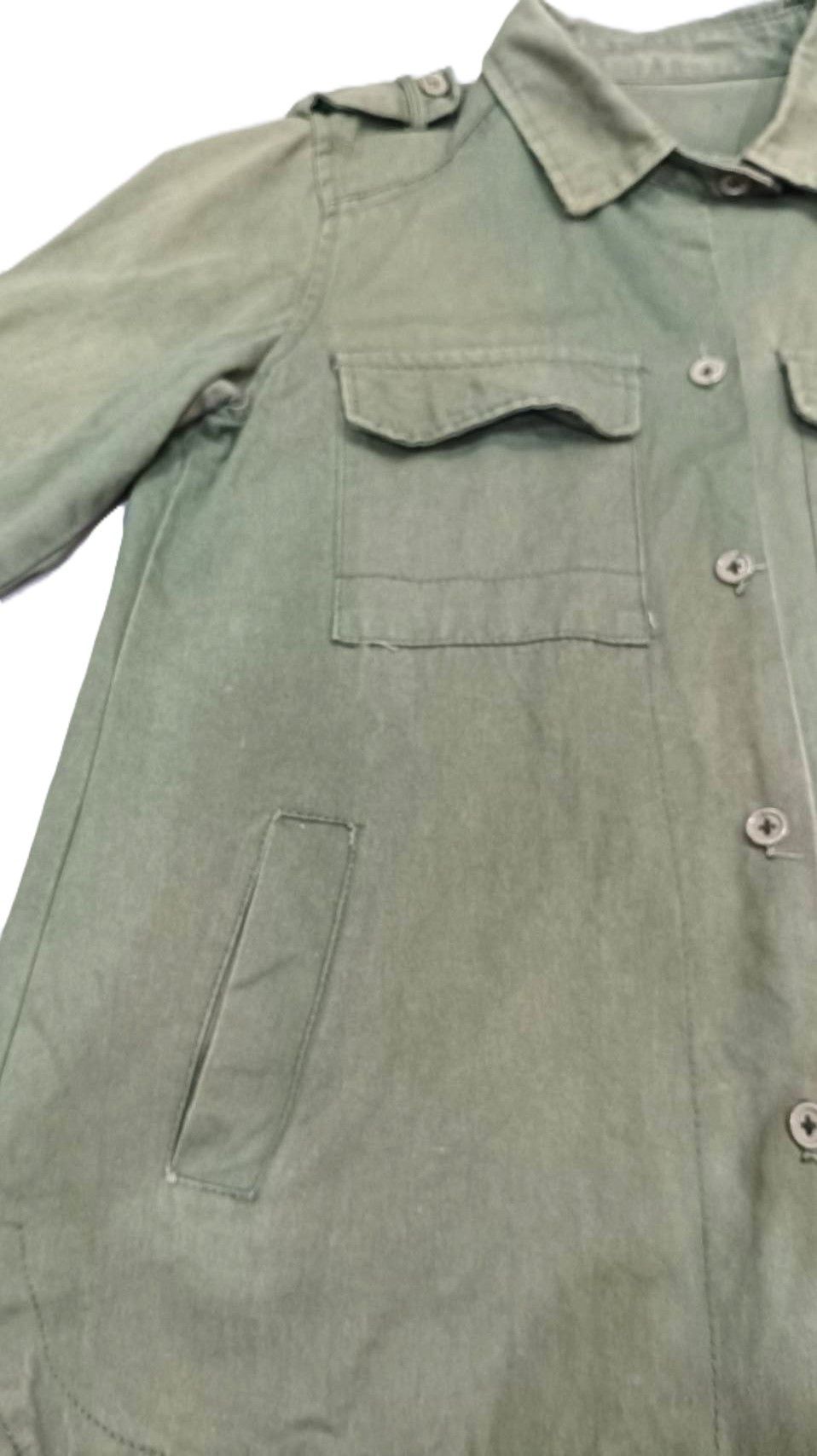 Other French Jacket : Green VINTAGE Workwear Military Men Size US L / EU 52-54 / 3 - 4 Thumbnail