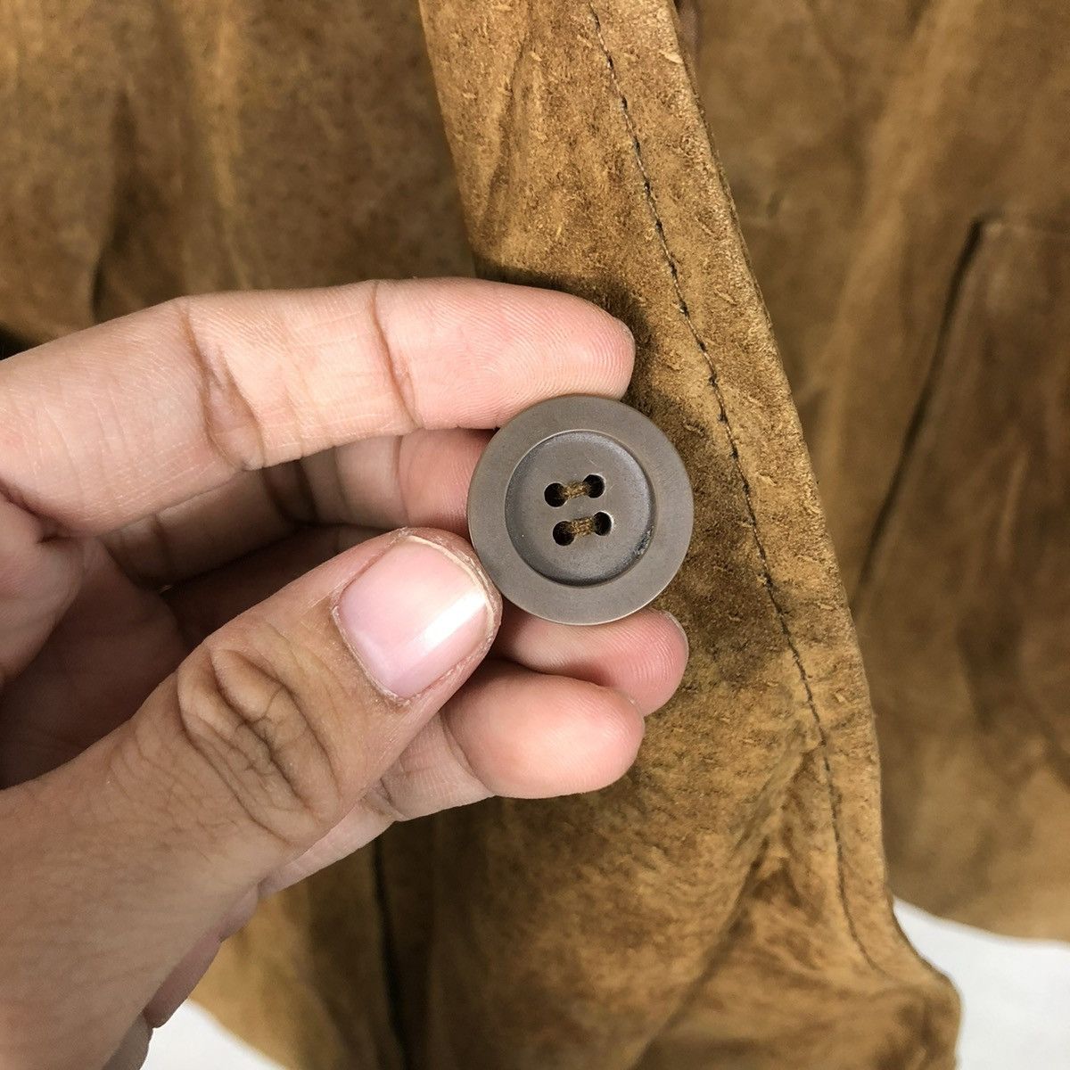 Japanese Brand 🔥VINTAGE GENUINE LEATHER JACKET VIVRE CLUB ISSEY MIYAKE Size US M / EU 48-50 / 2 - 18 Thumbnail