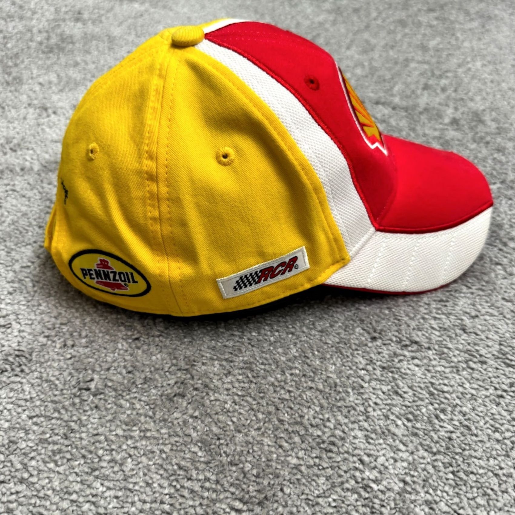 Chase Authentics Chase Authentics Kevin Harvick Shell Pennzoil 29 RCR NASCAR Baseball Cap OSFA Hat Yellow Mens Size ONE SIZE - 6 Thumbnail