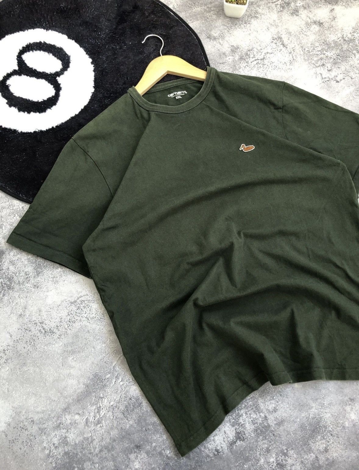 Carhartt CARHARTT Streetwear Mini Duck Logo Hype Navy Green Owersized Size US XXL / EU 58 / 5 - 3 Thumbnail