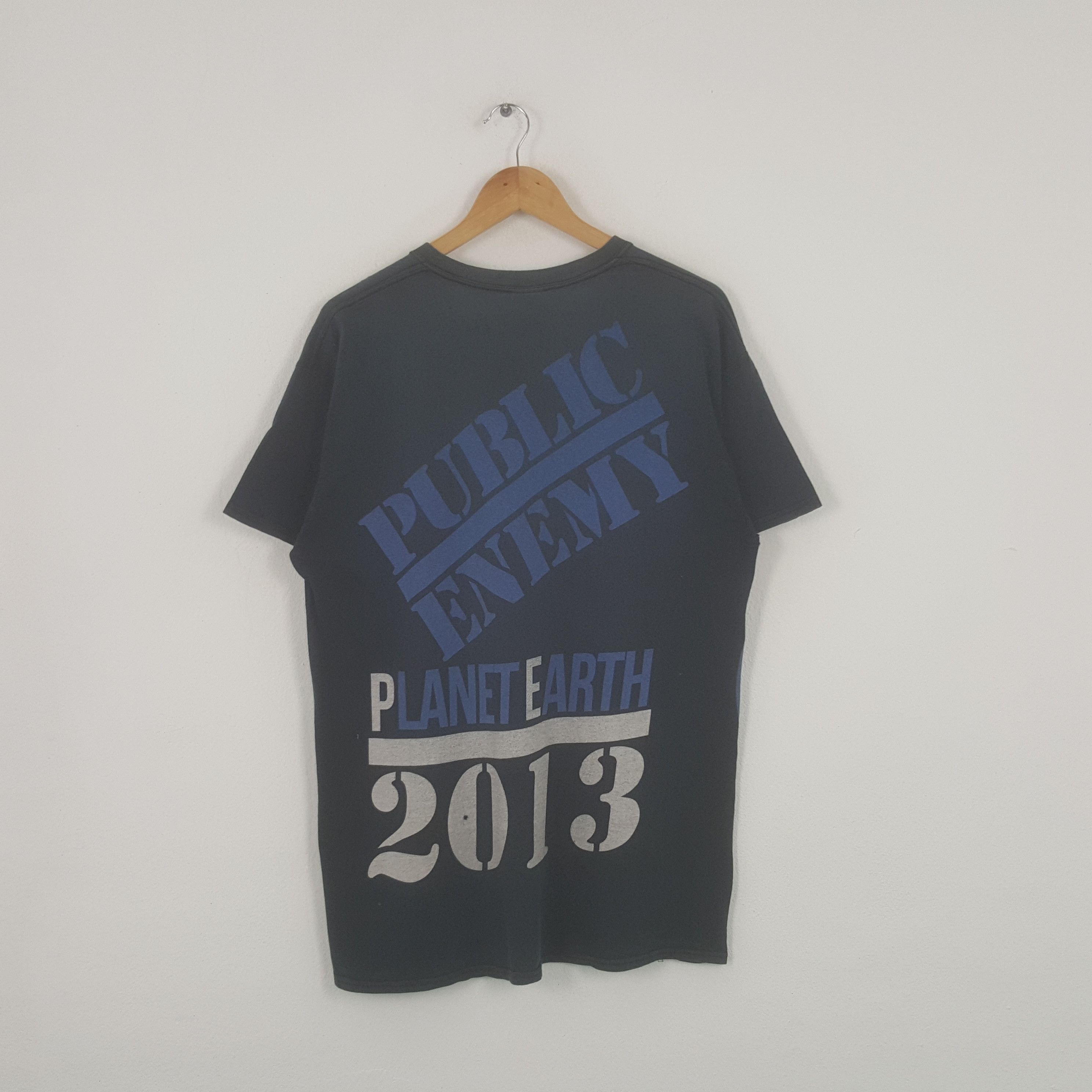 Public Enemy × Rap Tees × Vintage Vintage Public Enemy American Rapper Hip-hop Tshirt Size US L / EU 52-54 / 3 - 1 Thumbnail