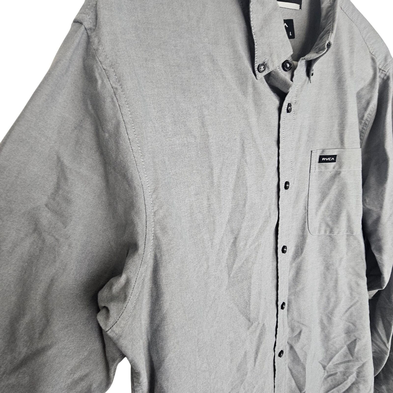 RVCA RVCA Mens Shirt Casual Skater Everyday Slim Minimalist Size US L / EU 52-54 / 3 - 5 Thumbnail