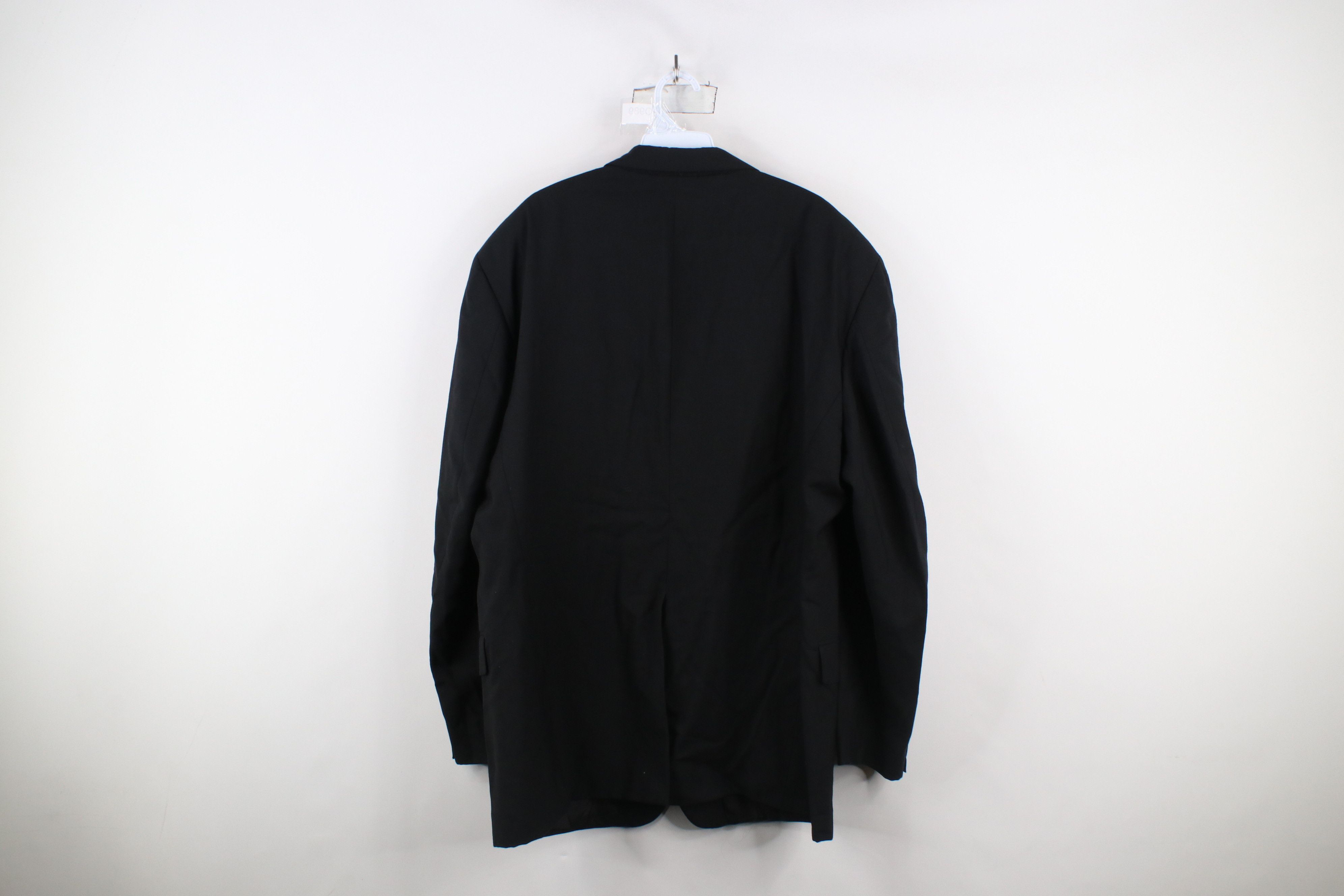 Vintage Vintage 90s Streetwear Suit Coat Blazer Jacket Black USA Size US XXL / EU 58 / 5 - 14 Thumbnail