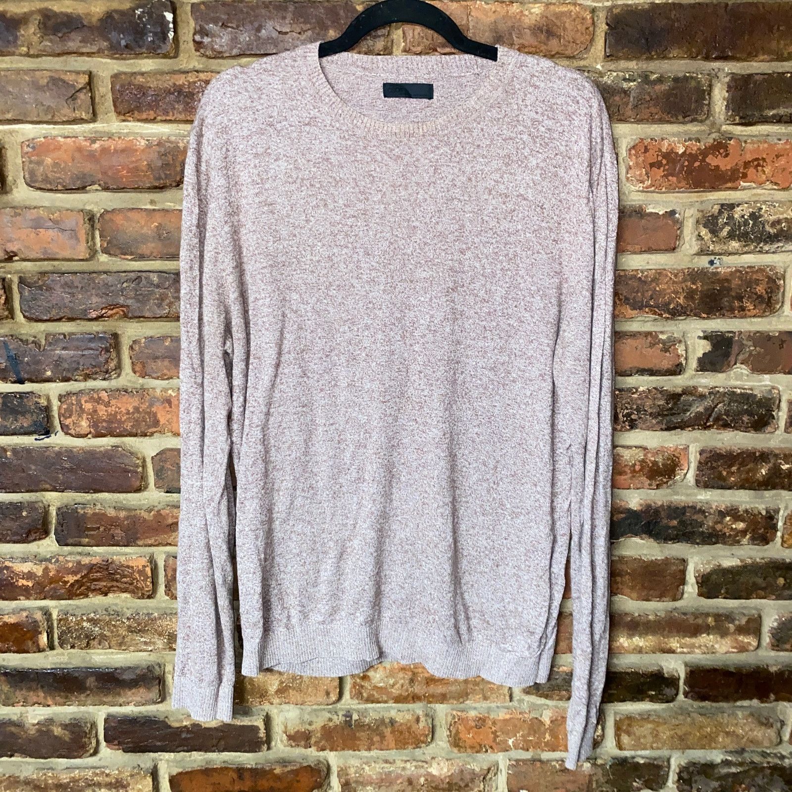Asos ASOS Maroon Red Blended Crew Neck Pullover Sweater Large Size US L / EU 52-54 / 3 - 1 Thumbnail