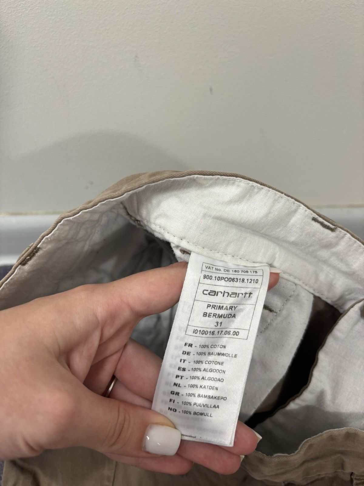 Carhartt Vintage Carhartt Y2K Men’s Hype Primary Bermuda Shorts Size US 31 - 11 Thumbnail