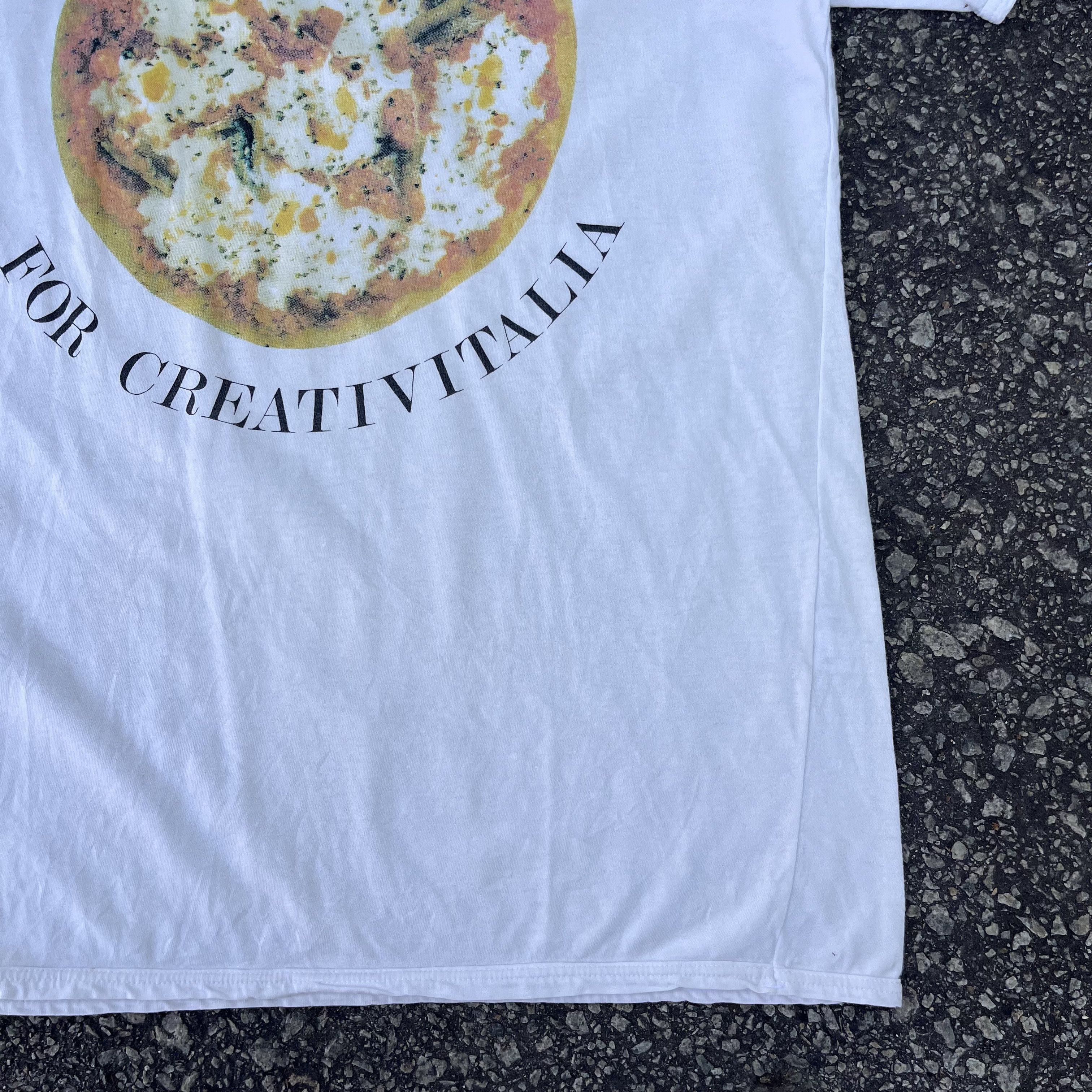 Moschino Vintage moschino pizza tee Size US M / EU 48-50 / 2 - 4 Thumbnail