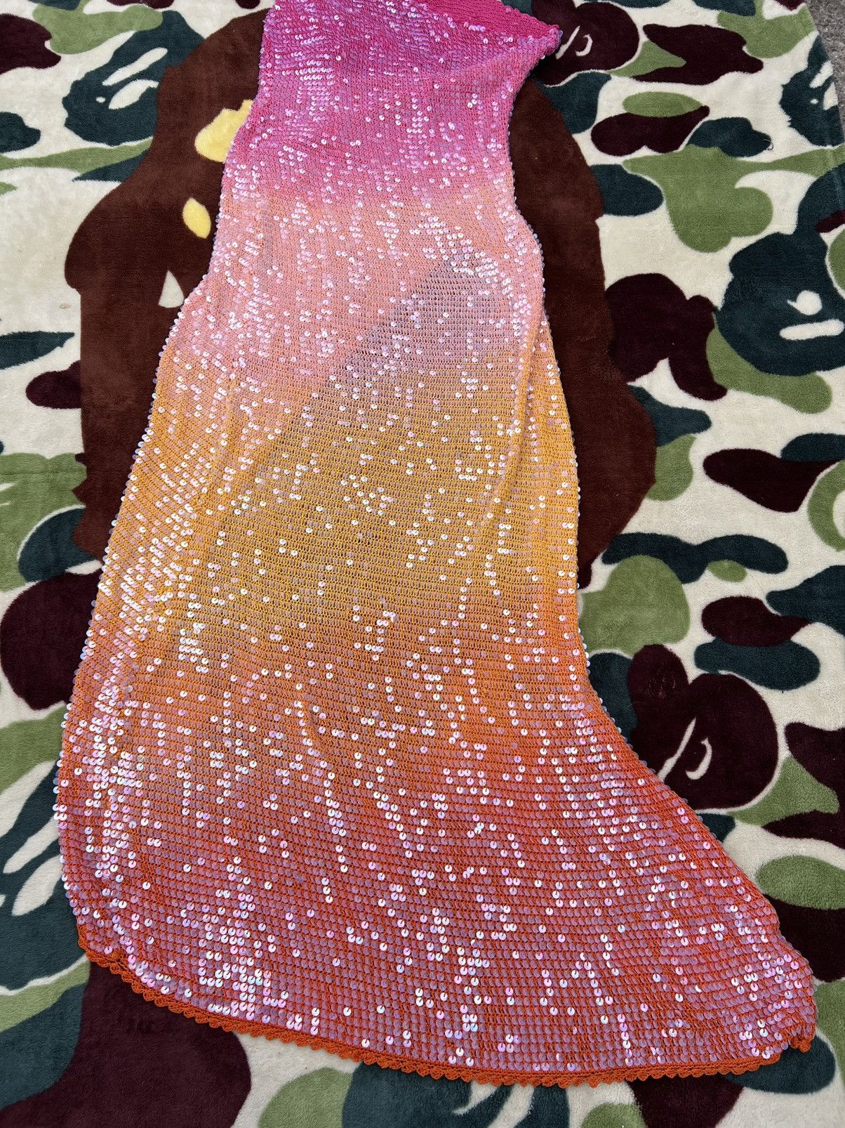 Retrofete Retrofete Candice Sequin Crochet Dress Size M / US 6-8 / IT 42-44 - 5 Thumbnail
