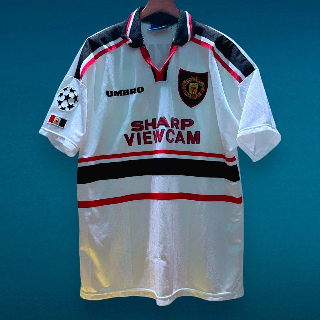Papier Peint Vintage Manchester United 1997/98 - Rouleau Complet - Collector Football