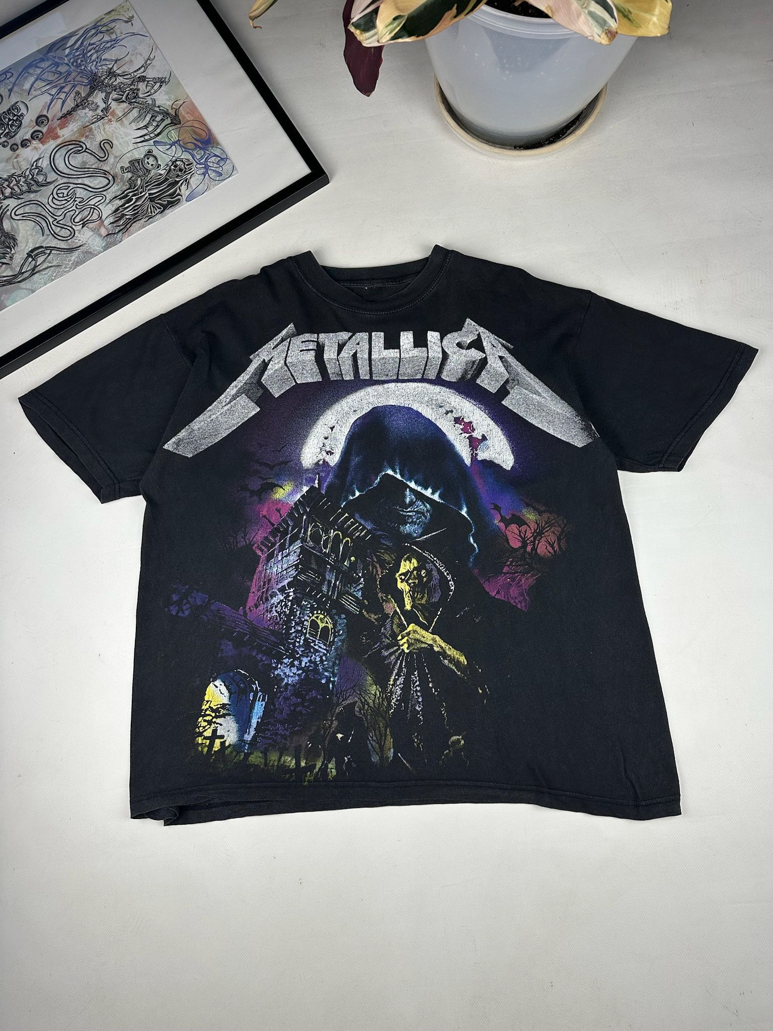 Band Tees Metallica Vintage Band Tee AOP all over parting tshirt Size US M / EU 48-50 / 2 - 1 Thumbnail