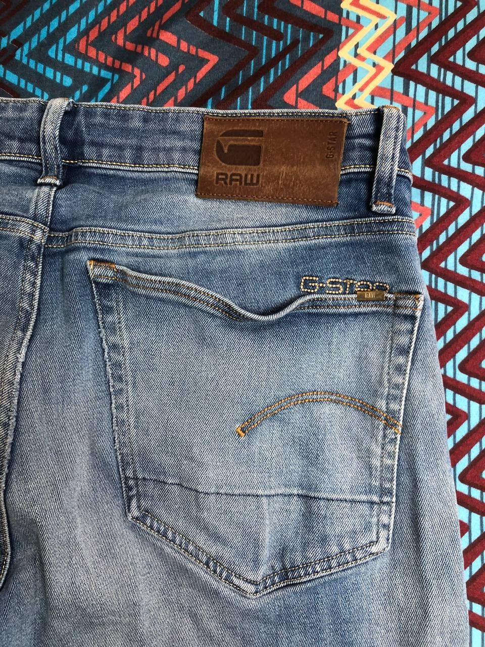 G-Star G-Star Raw logo jeans pants 3301 crazy Y2K vintage Size US 32 / EU 48 - 19 Thumbnail