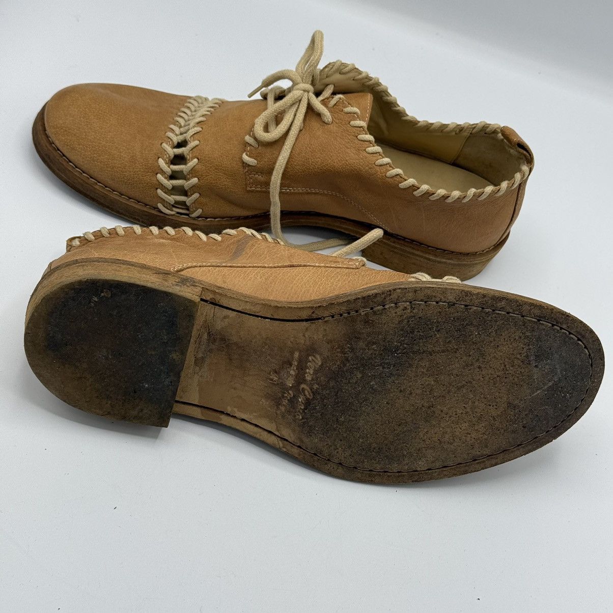 Ann Demeulemeester Ann Demeulemeester PWF Menswear SS/2009 Lace-up Shoes Size US 8 / EU 41 - 8 Thumbnail