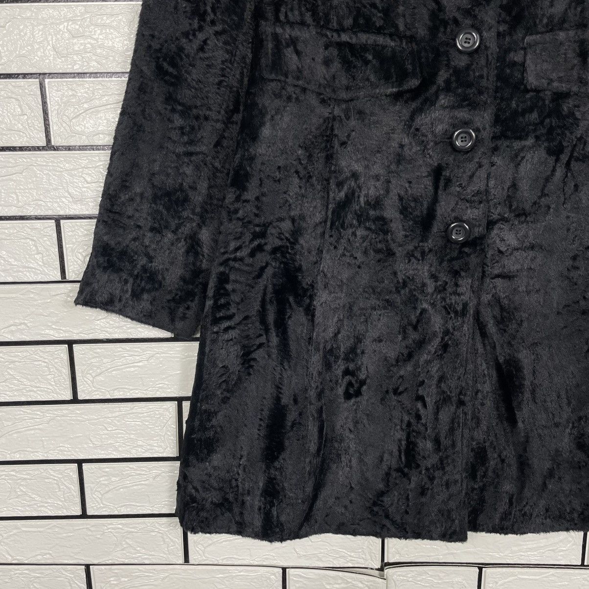 Japanese Brand Pure Black Marginal Glamour Trenchcoat Size M / US 6-8 / IT 42-44 - 4 Thumbnail