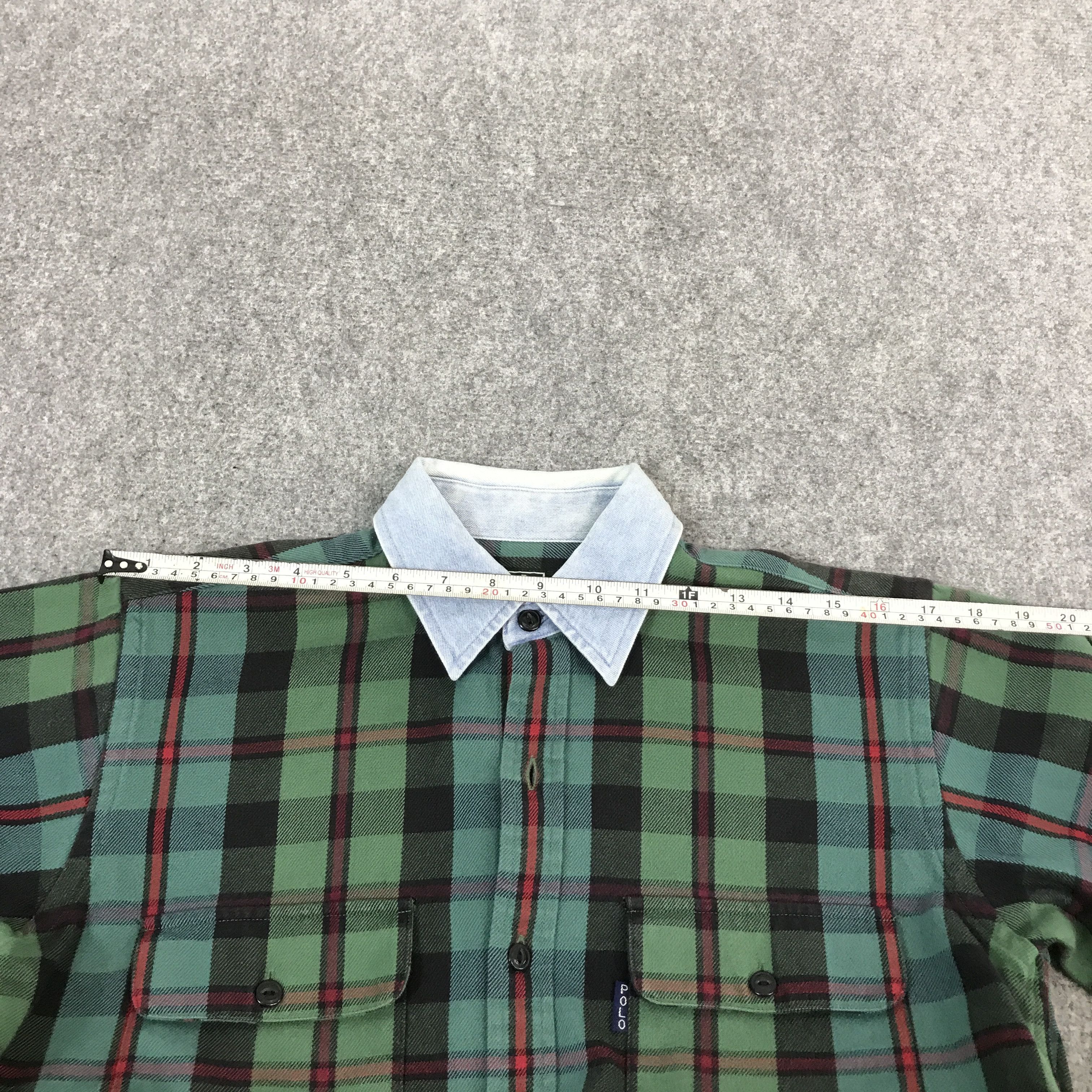 Polo Ralph Lauren Polo Ralph Lauren Tartal design Double pocket shirt Size US M / EU 48-50 / 2 - 8 Thumbnail