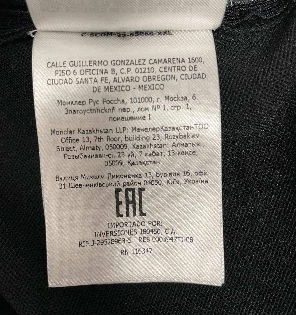 Moncler MONCLER Mens Striped Logo Track Pants Size US 38 / EU 54 - 20 Thumbnail