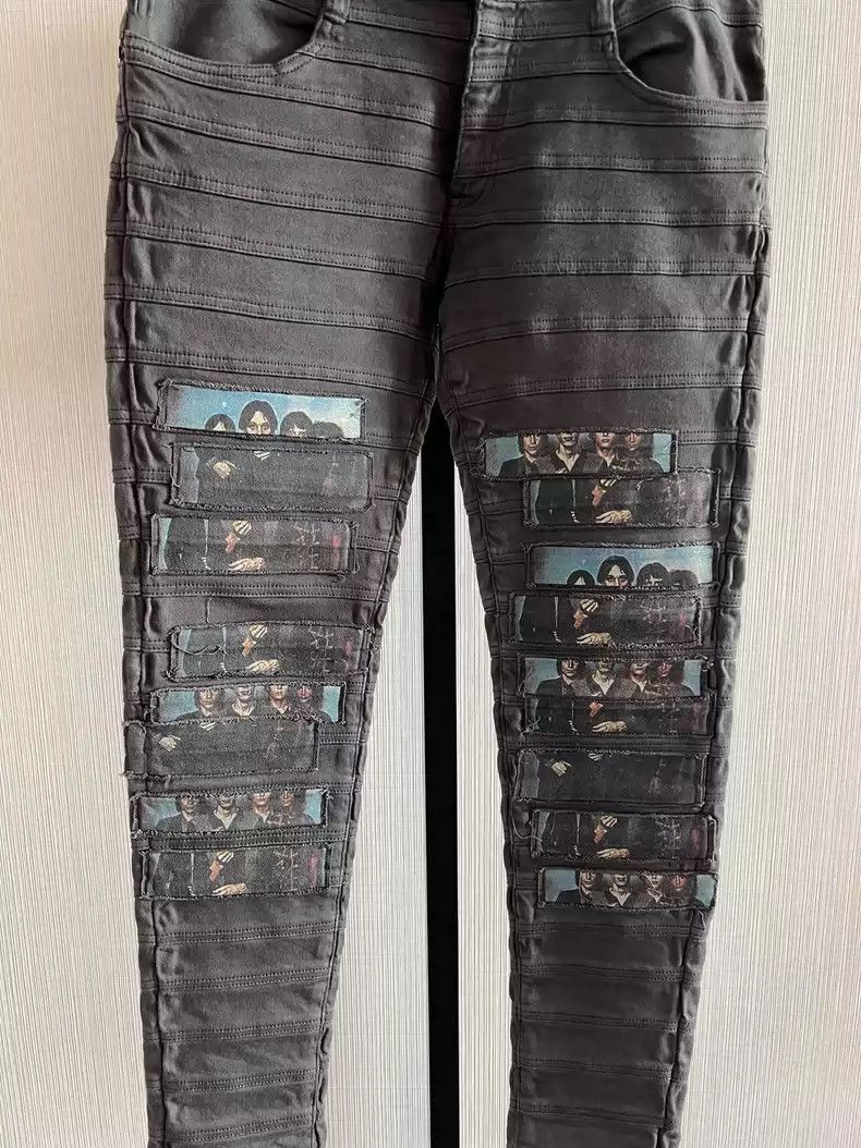 Undercover Undercover 15ss Television Applique pants Size US 36 / EU 52 - 2 Thumbnail