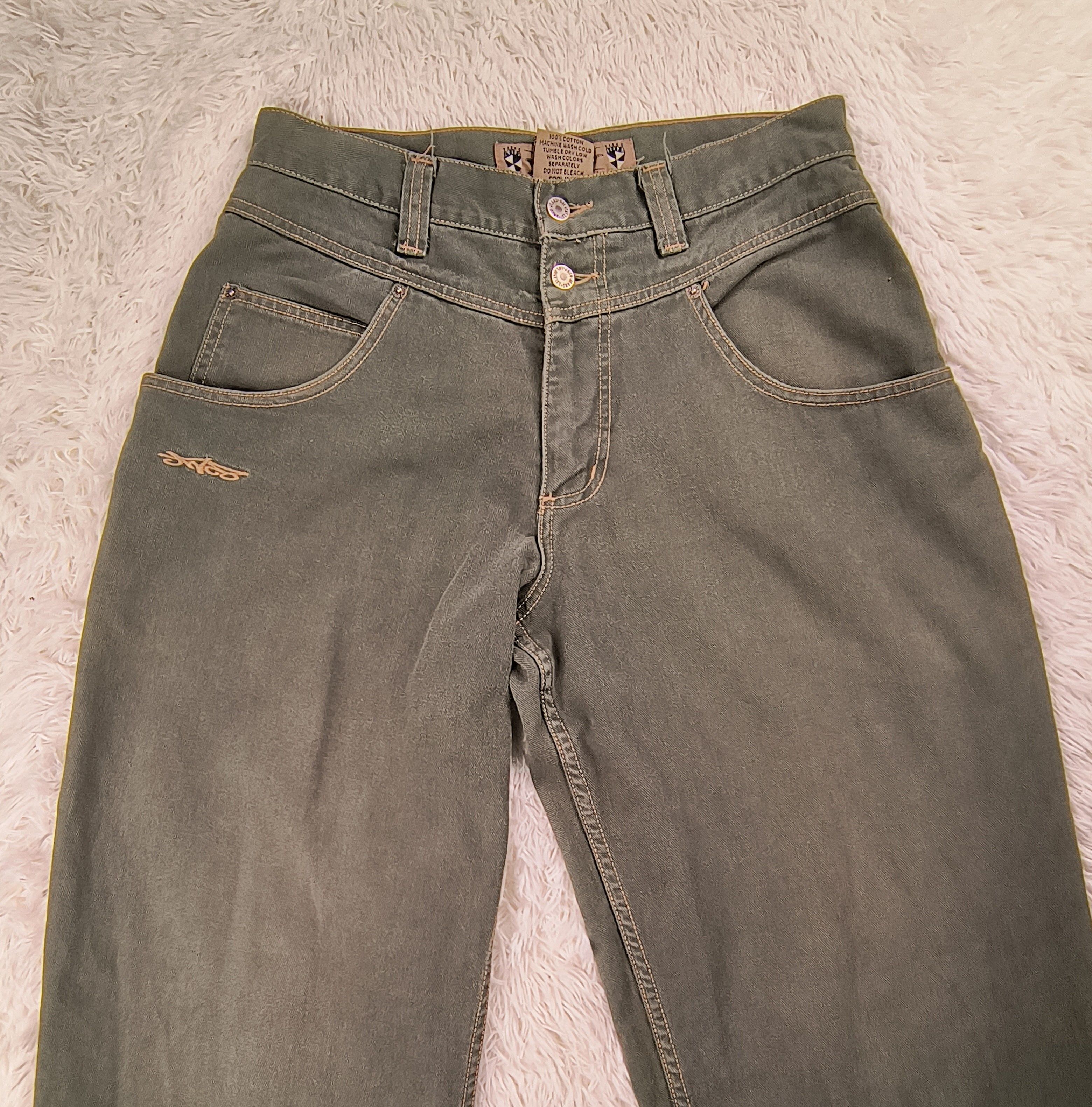 JNCO Vintage JNCO olive denim jeans Size US 33 - 4 Thumbnail