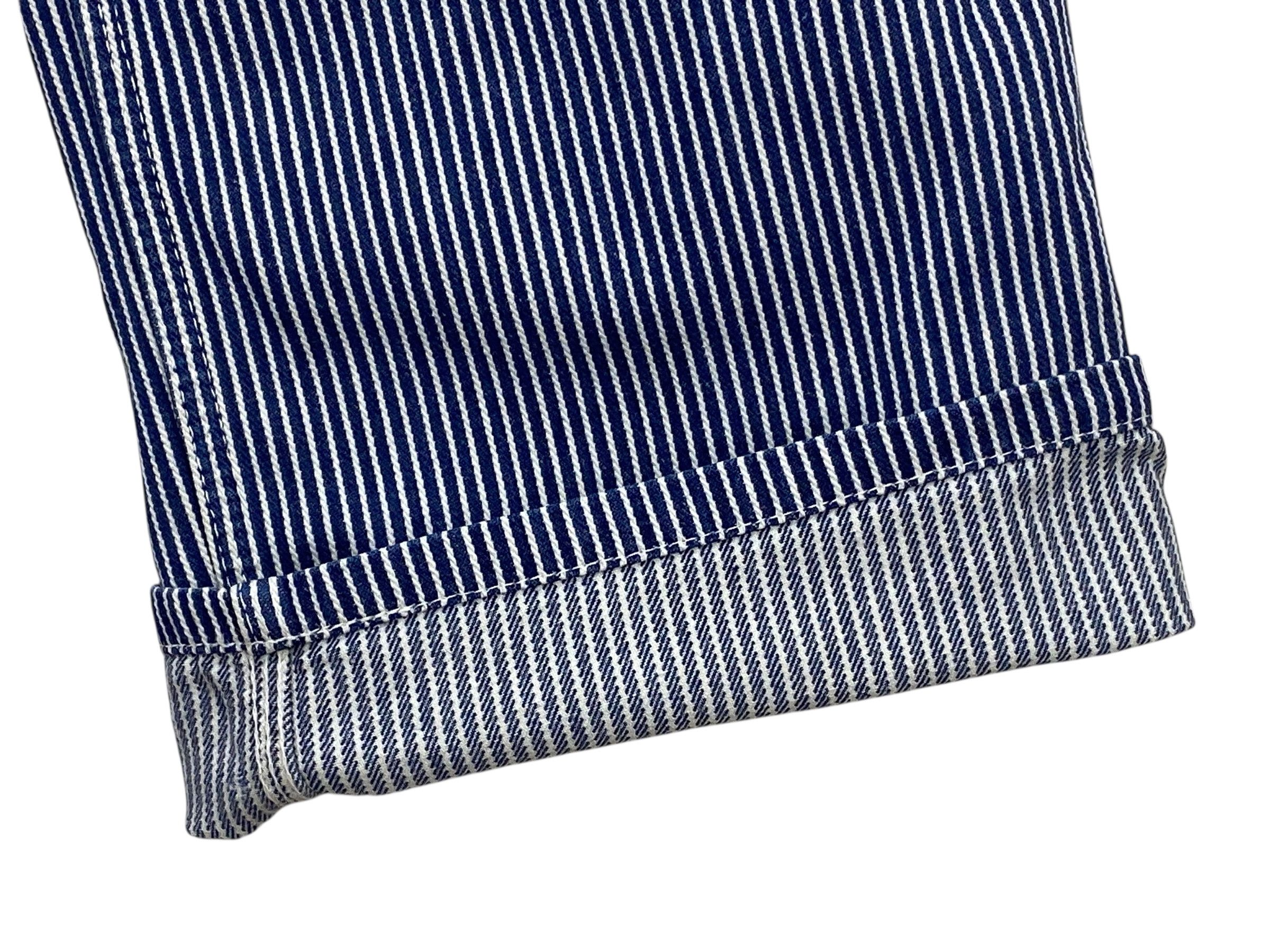 Japanese Brand Alin Jeans Stripes Hickory Jeans Size US 30 / EU 46 - 10 Thumbnail